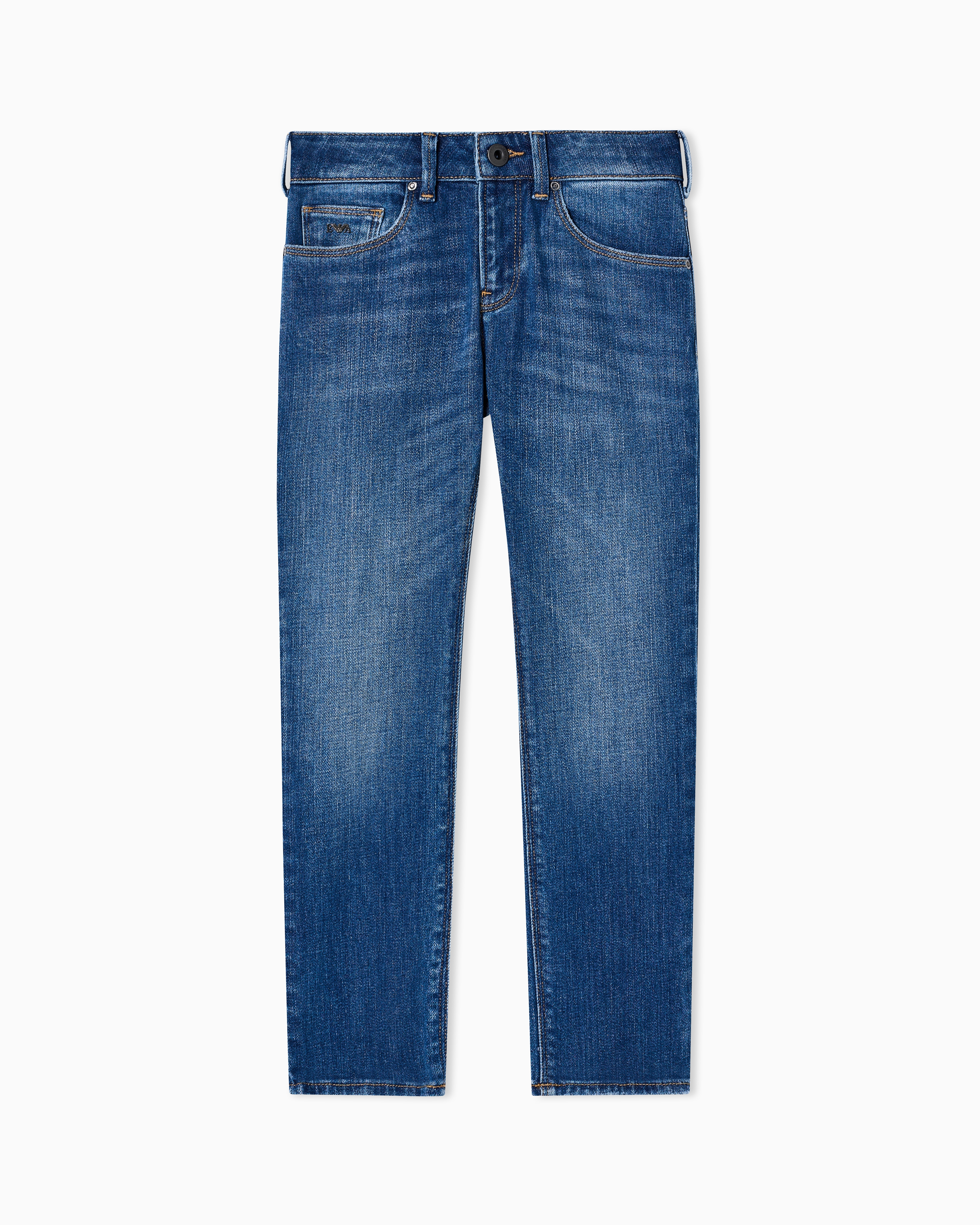 Emporio Armani - Slim-fit J06 denim jeans, Boy, Blue, Size: