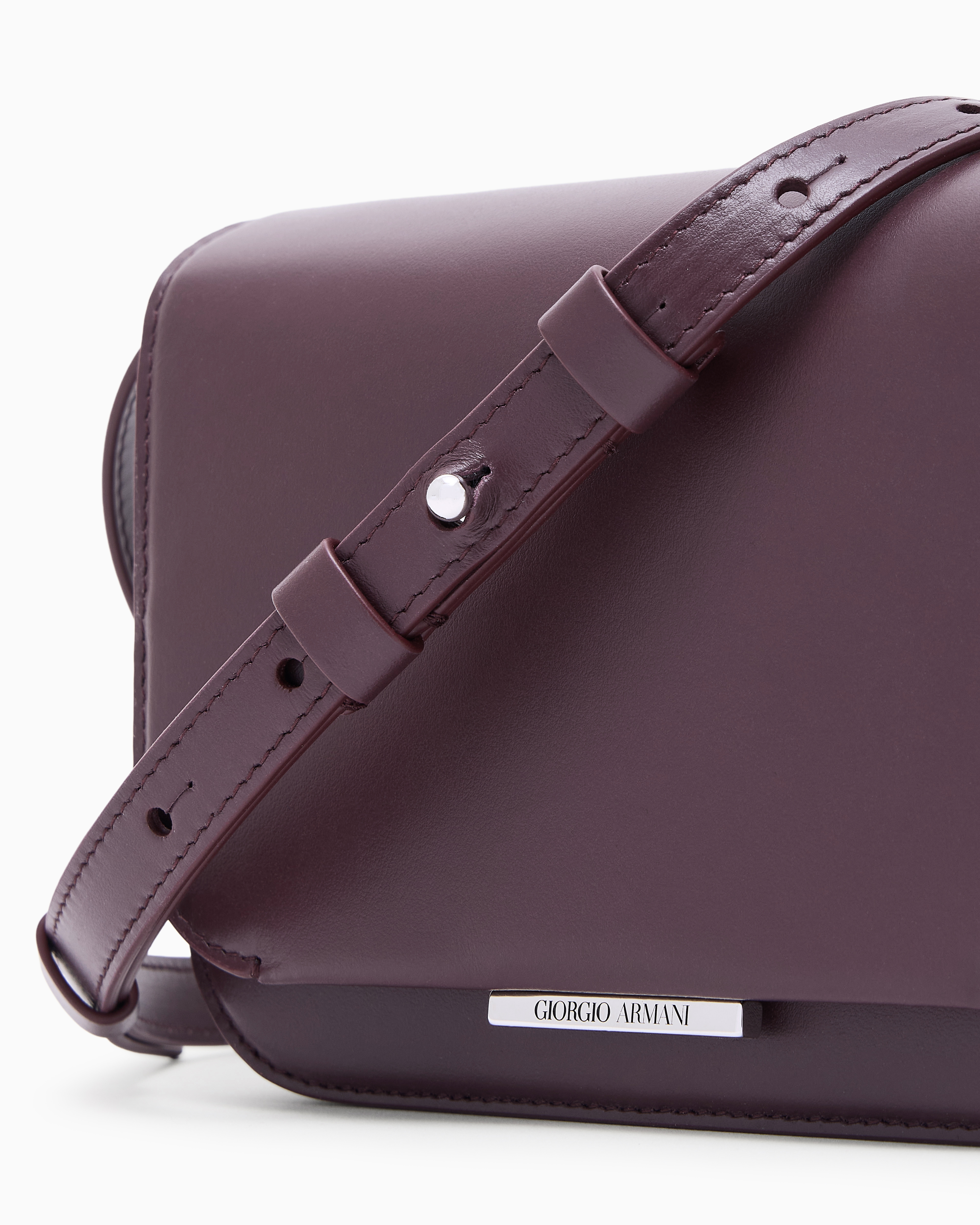 Giorgio Armani Crossbody Bags In Purple