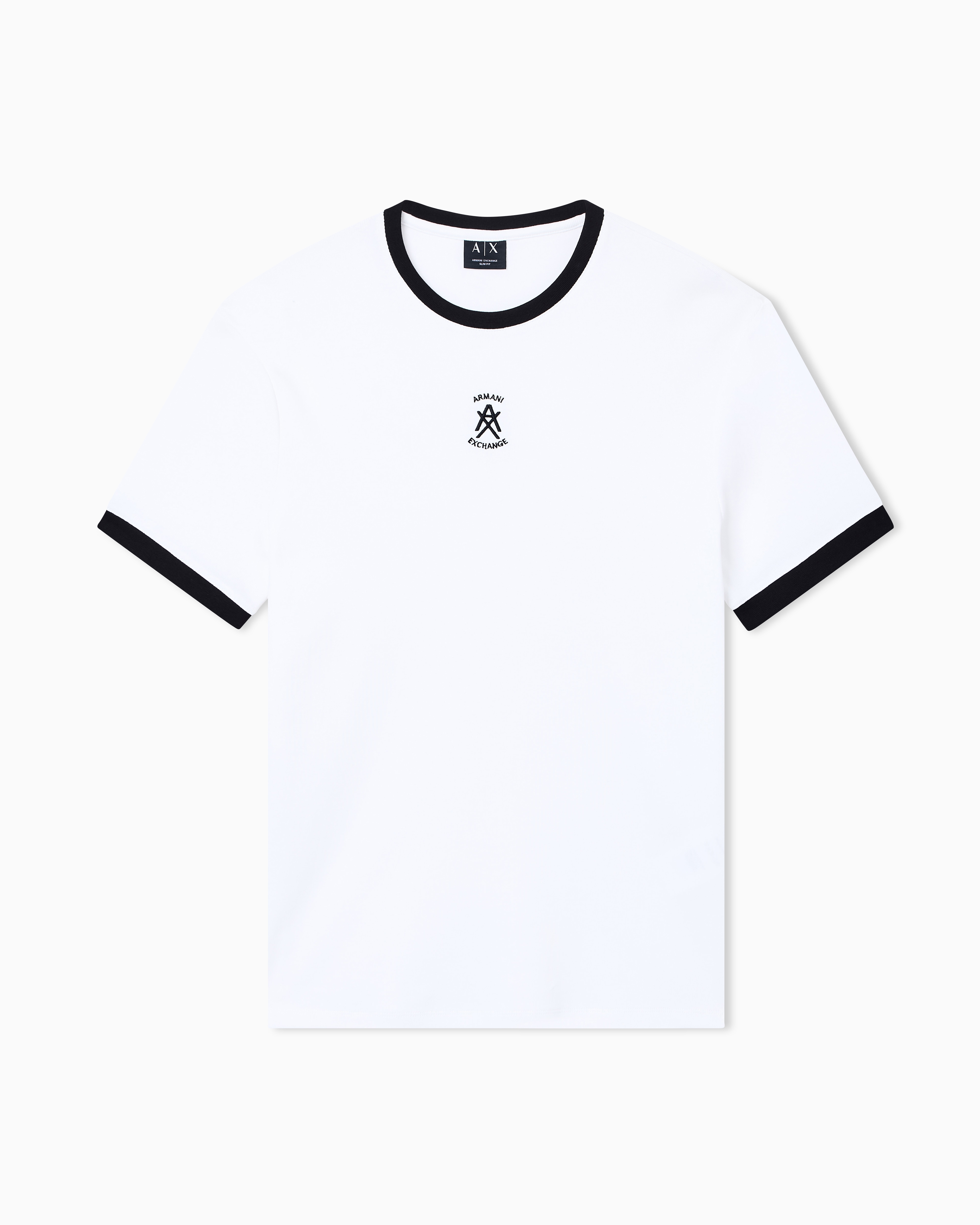 Armani Exchange Slim Fit T-shirts In White