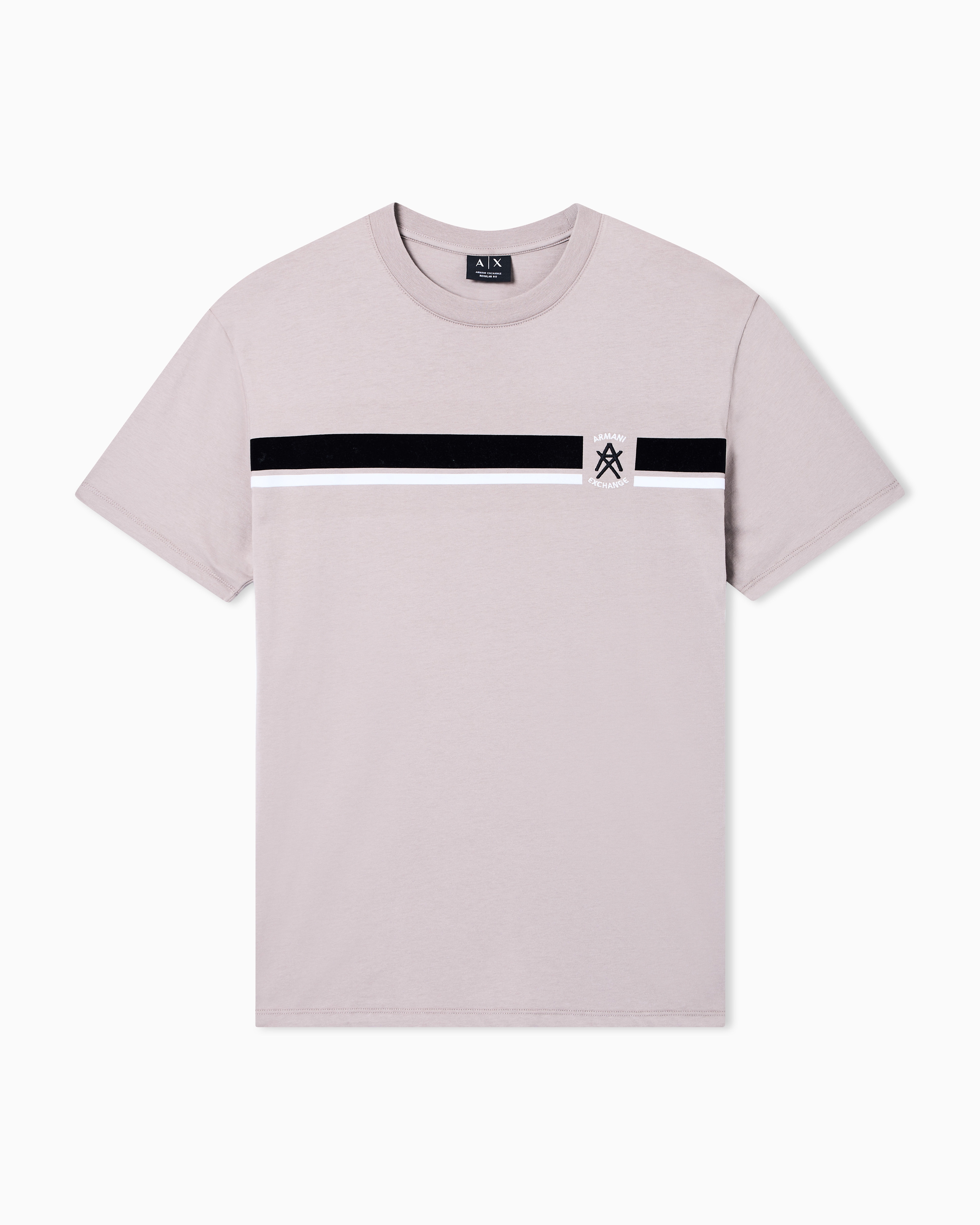 Armani Exchange Regular Fit T-shirts In Pink