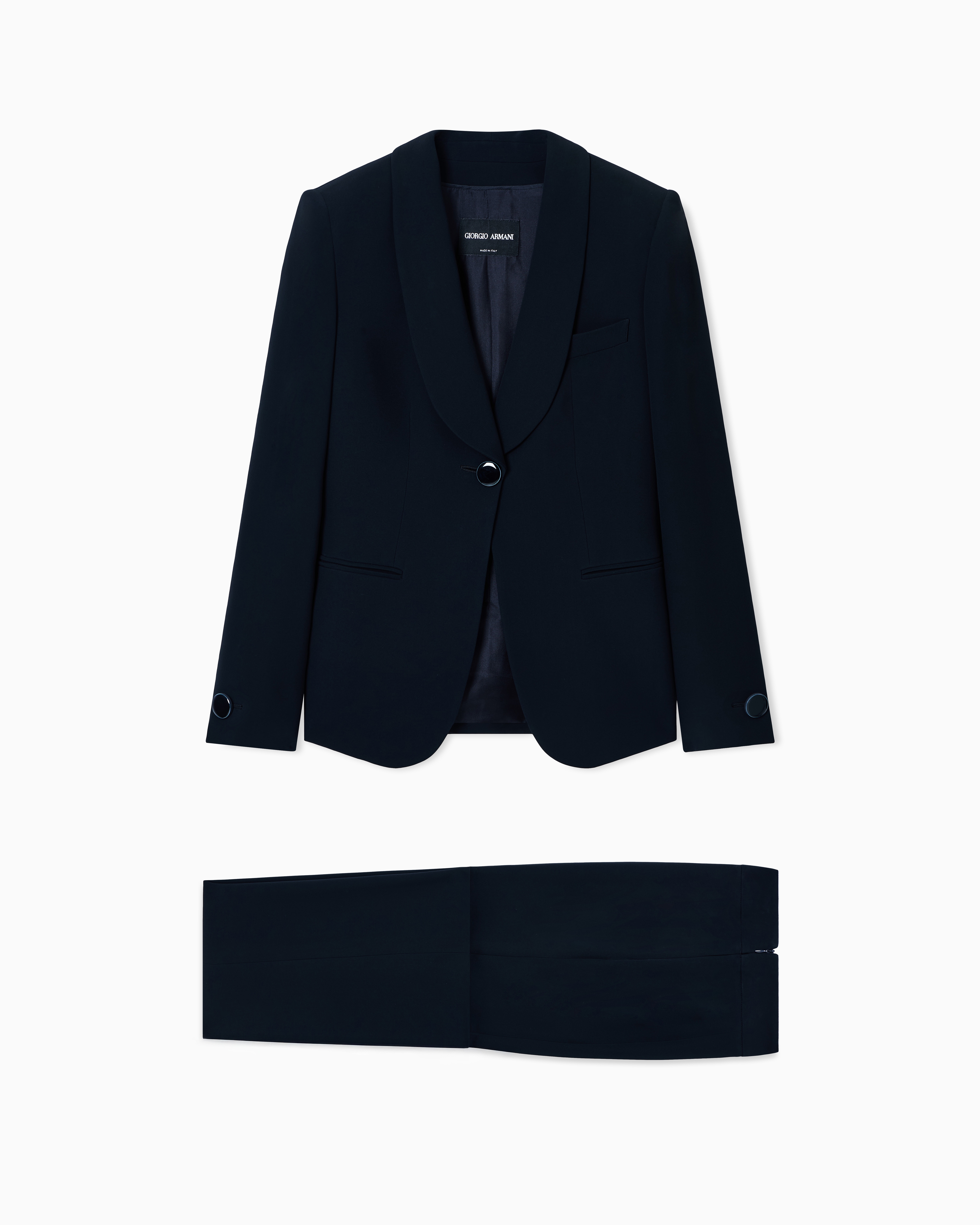 Giorgio Armani Men's Navy Blue Pure Silk Tuxedo