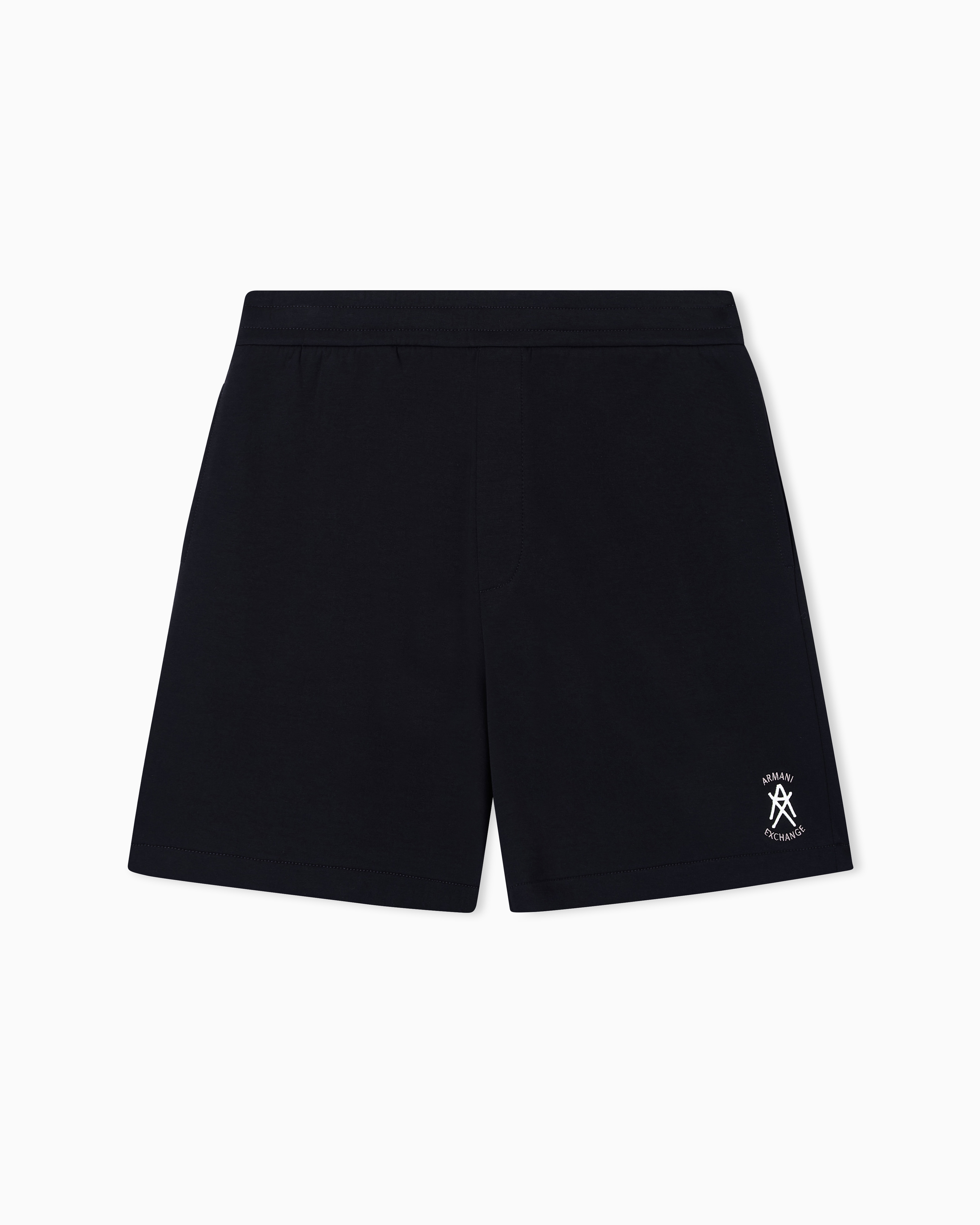 Armani Exchange Bermuda Shorts In Black