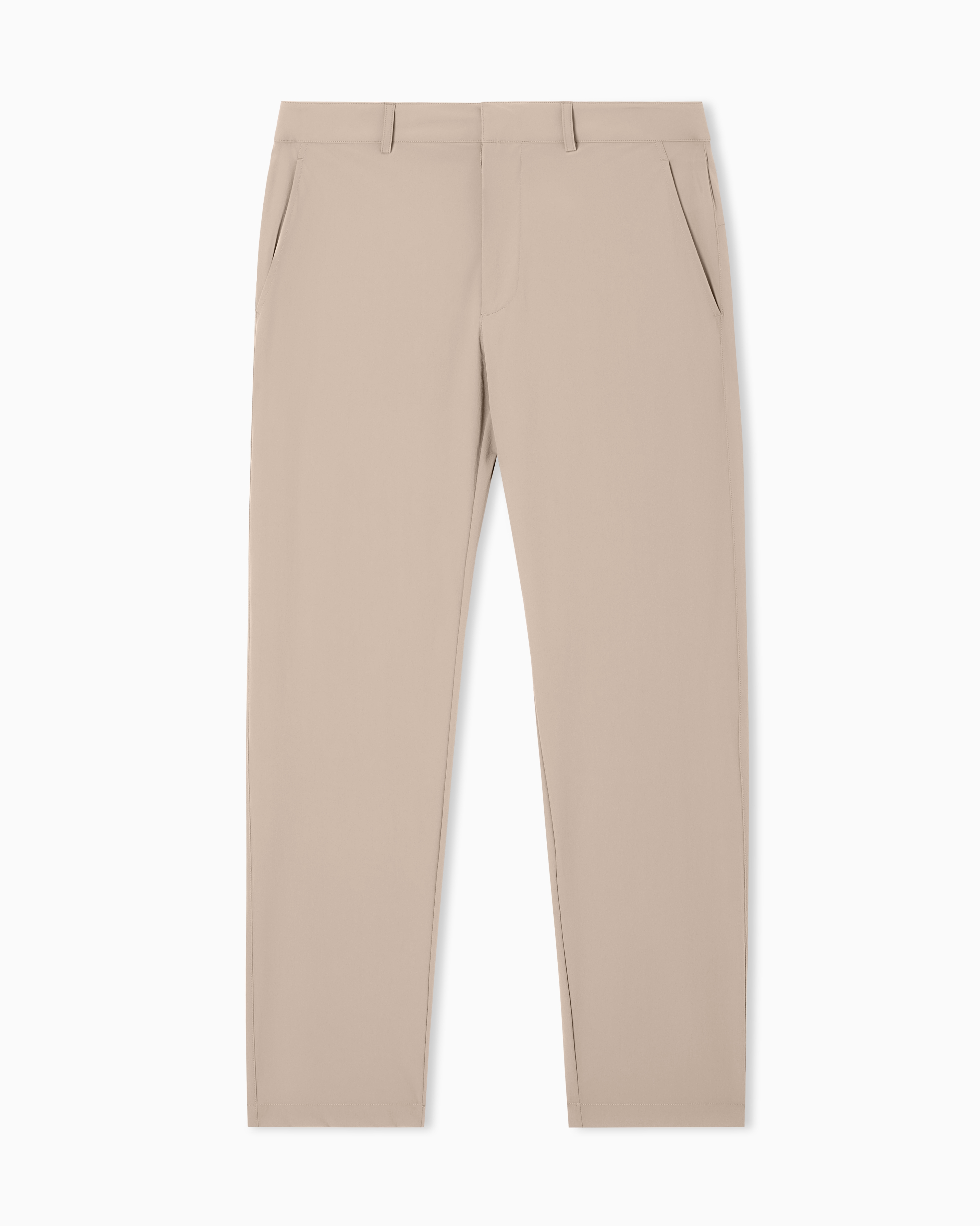 Ea7 Beige Golf Pro Ventus7 Technical-Fabric Trousers