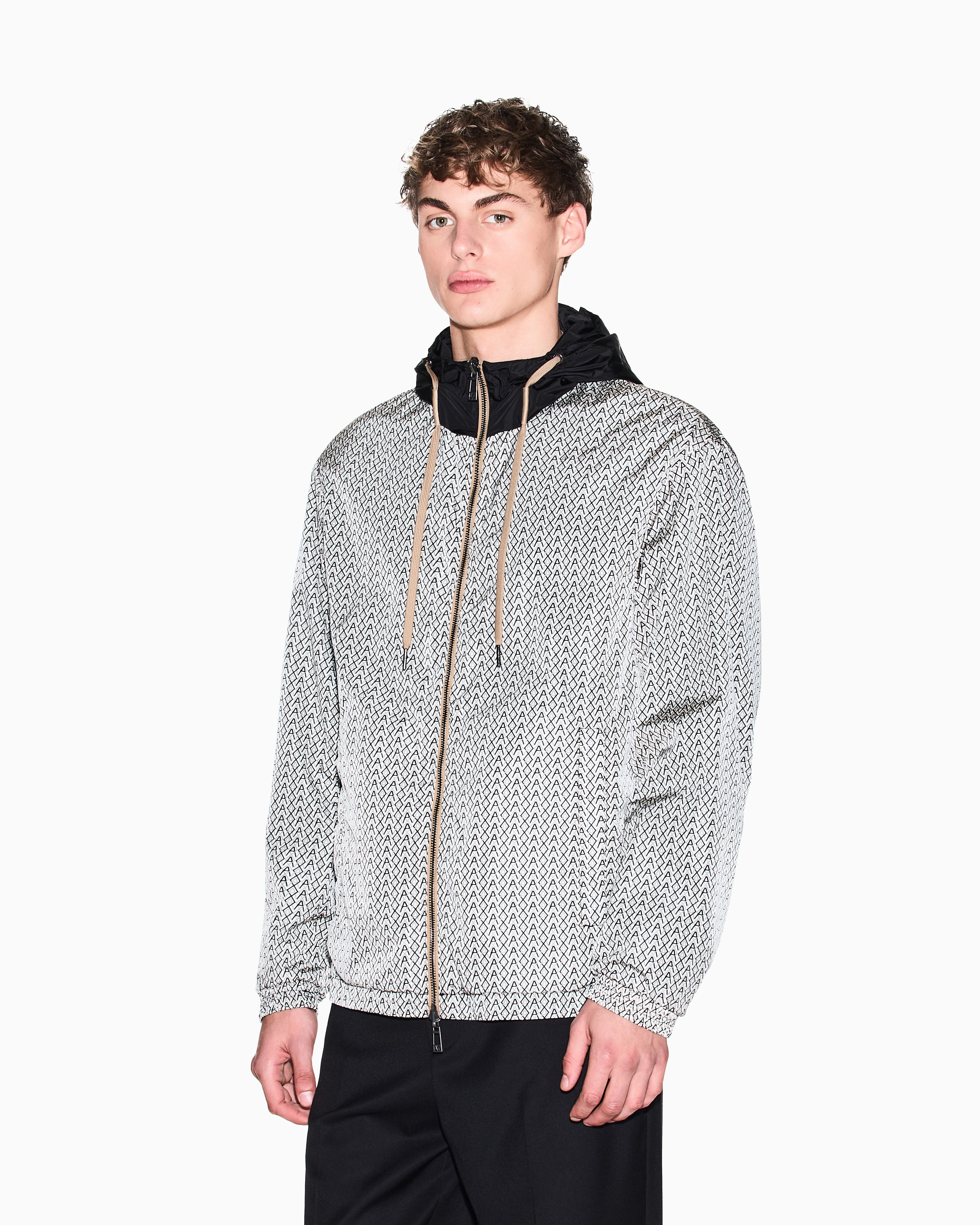 Technical fabric blouson