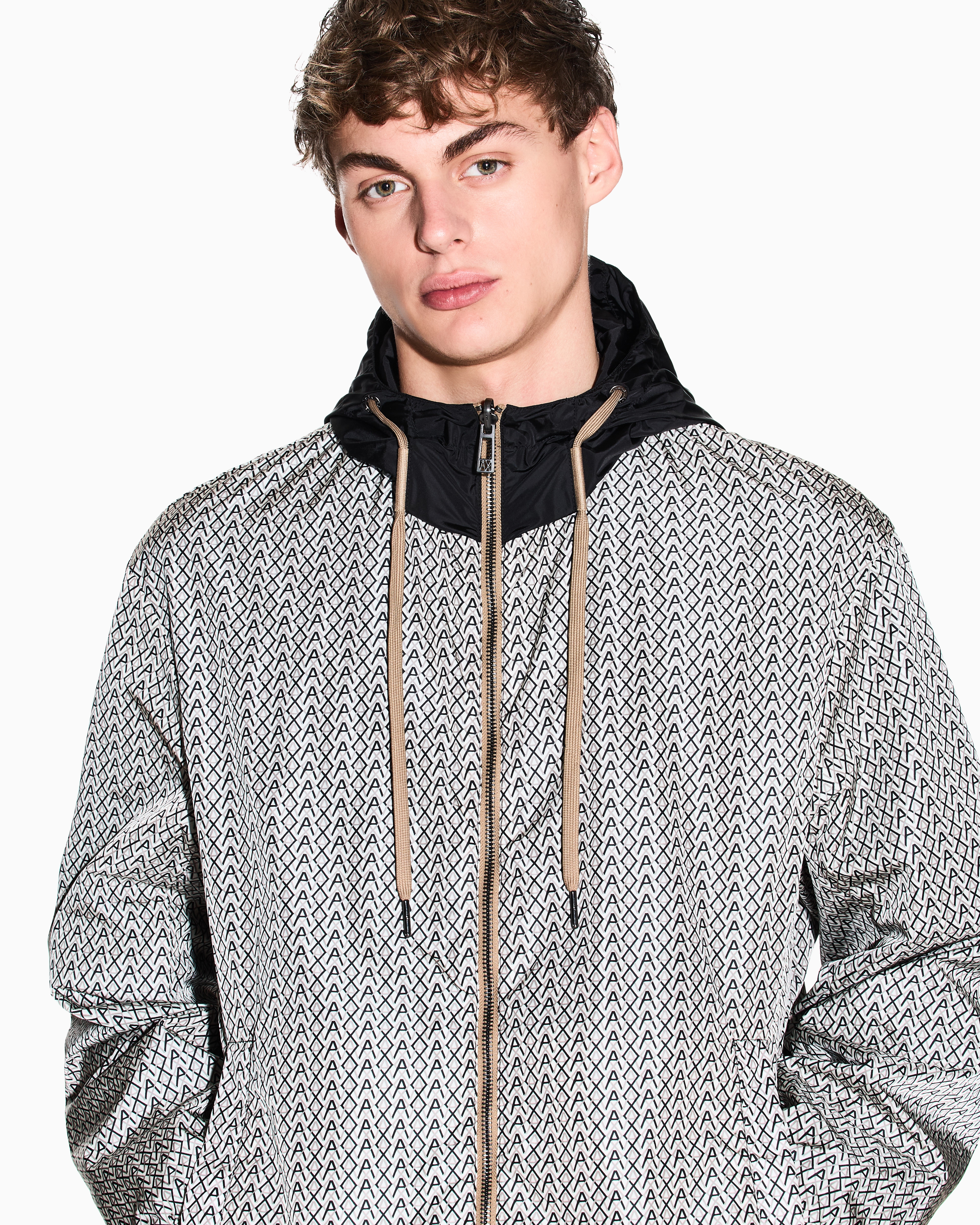 Technical fabric blouson