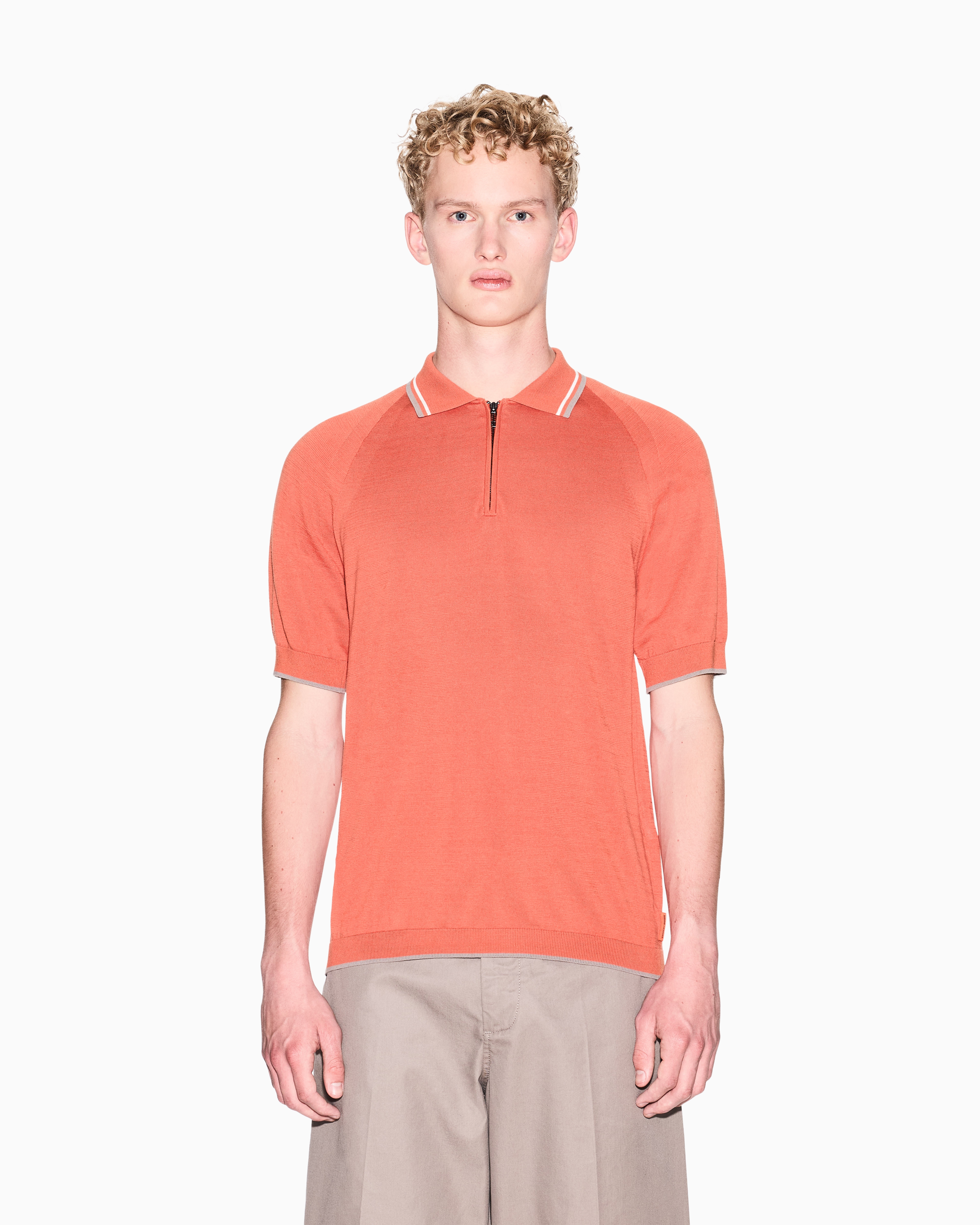 Cotton polo shirt