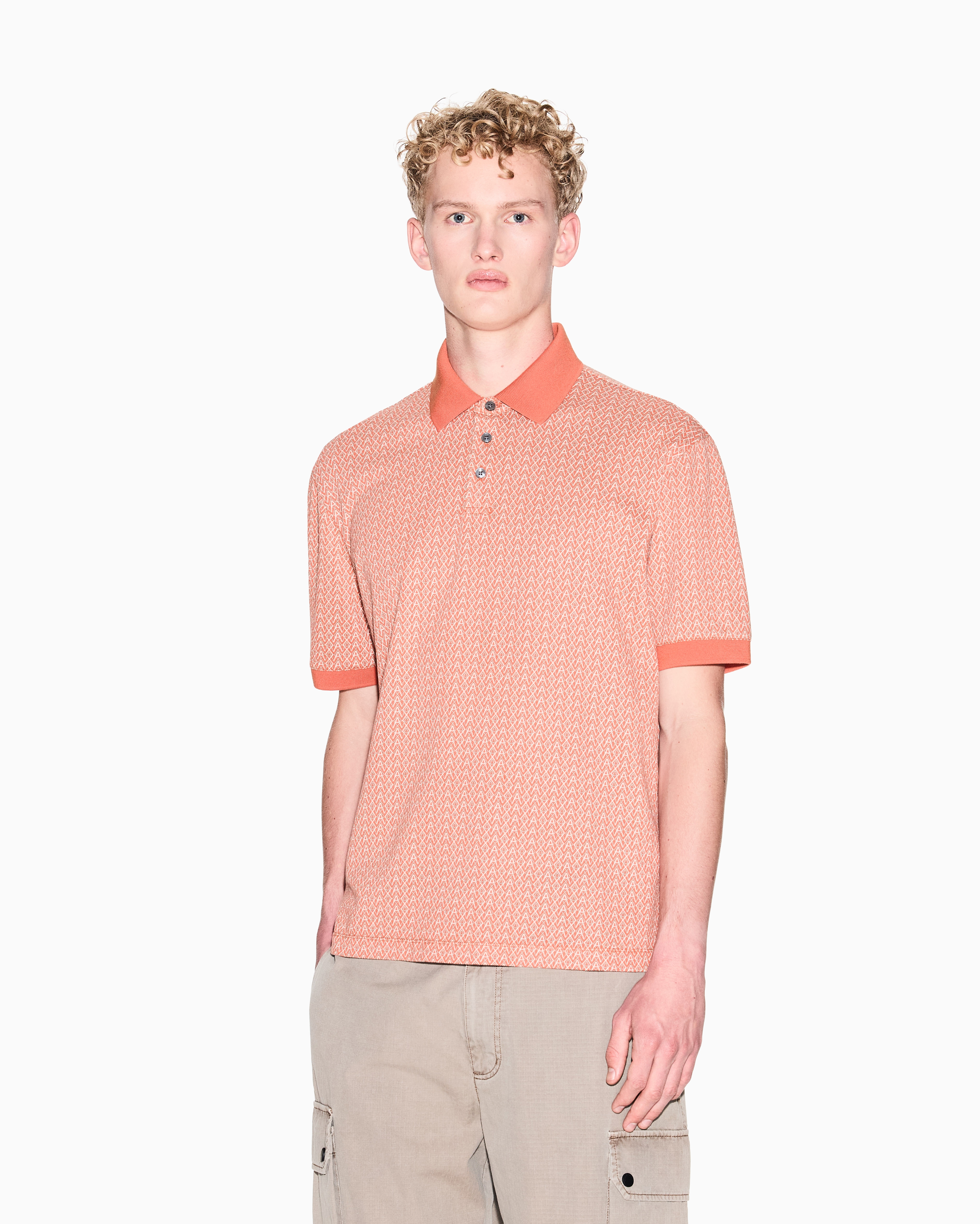 Cotton polo shirt