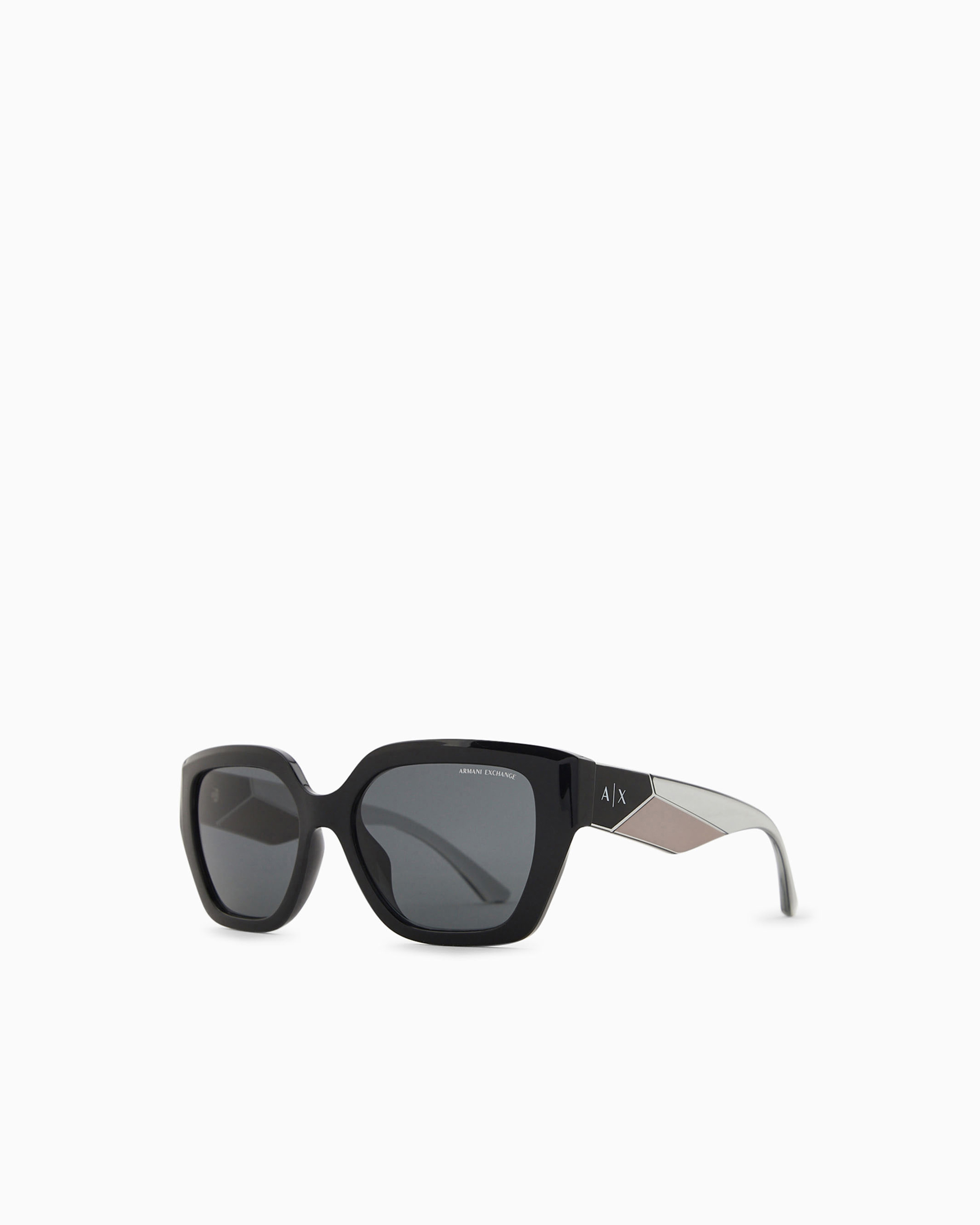 Armani Exchange - Sunglasses, Woman, Black, Size: 54L