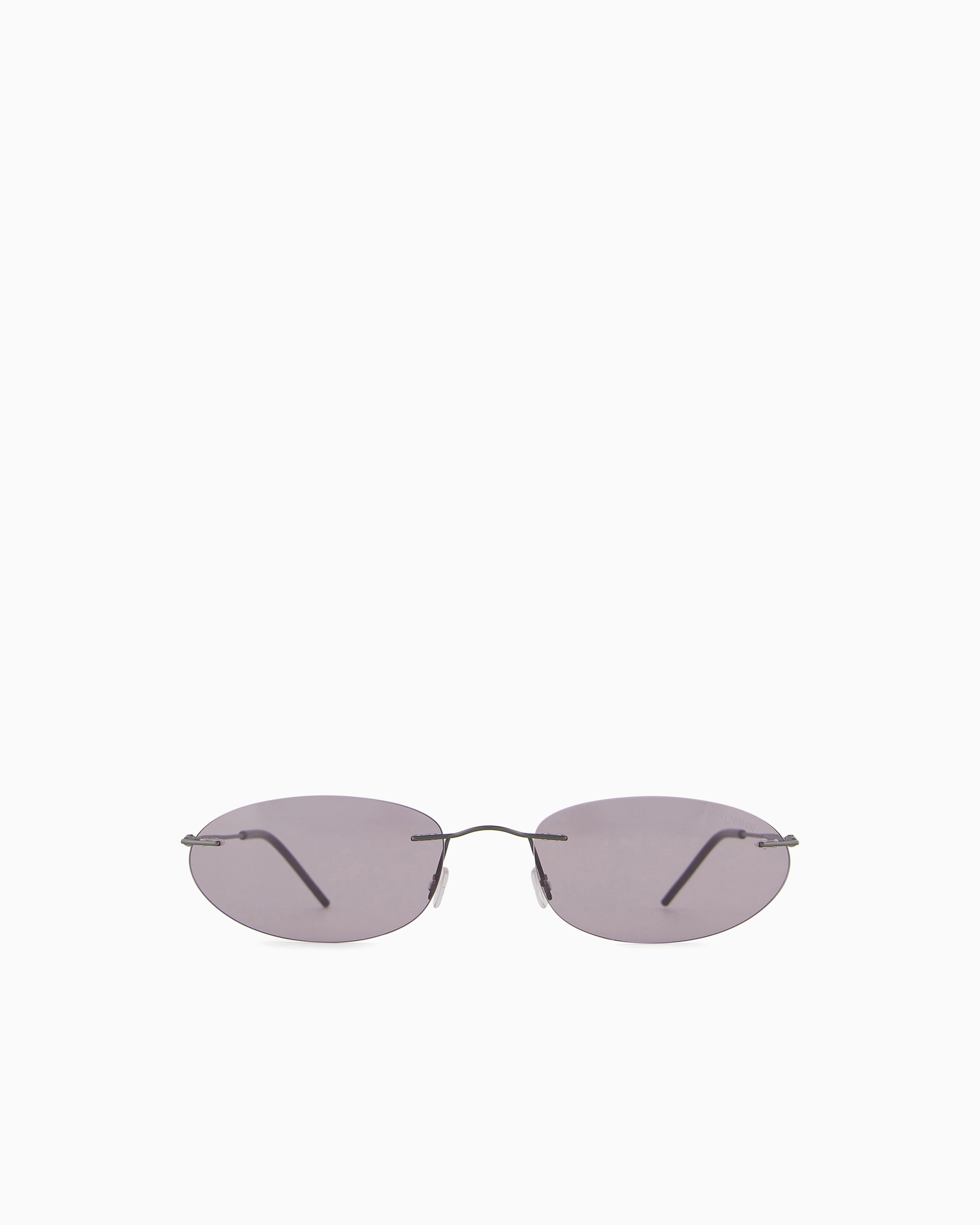Giorgio Armani Women's Grey Oval ’S Sunglasses