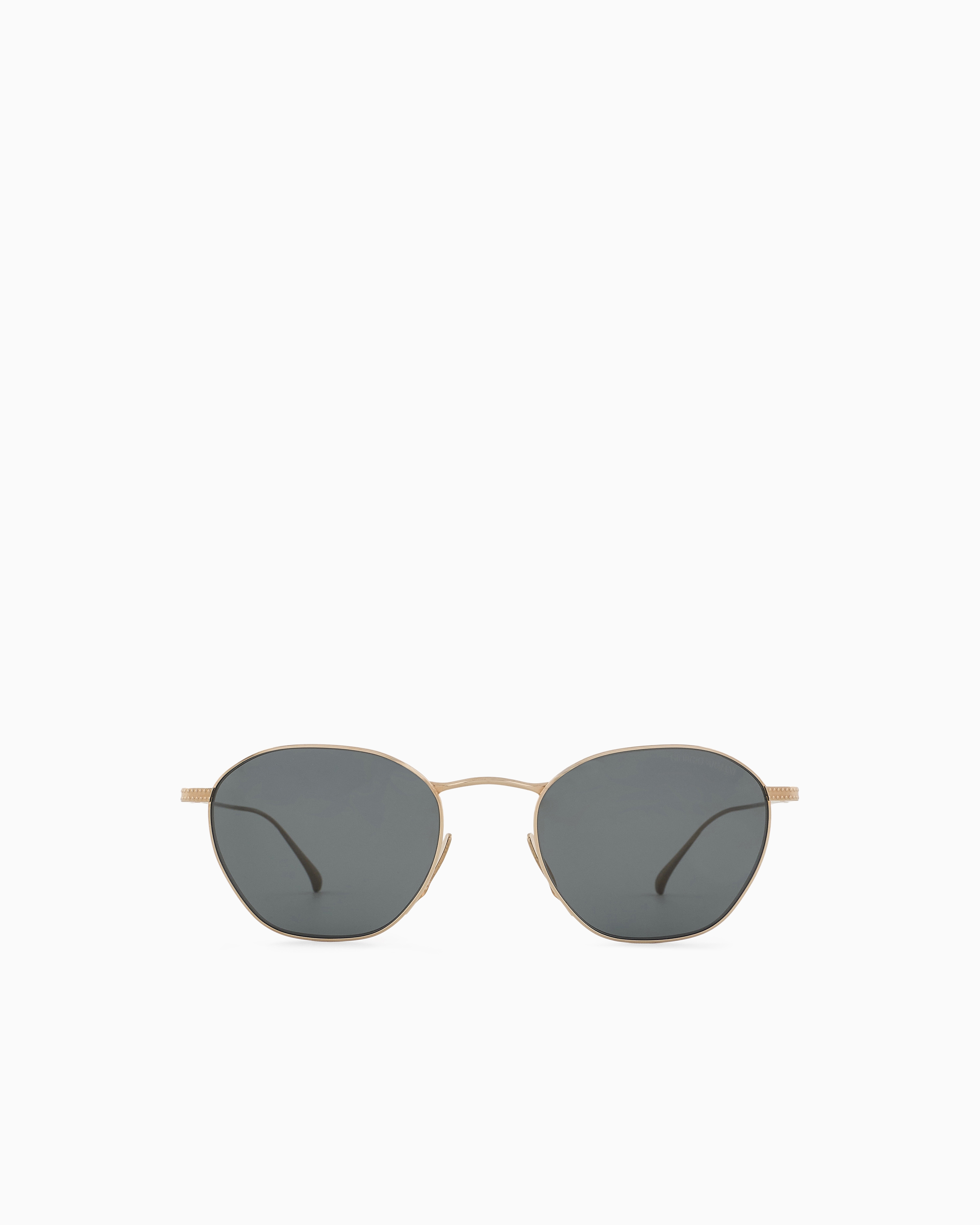 Giorgio Armani Men's Gold Square Sunglasses