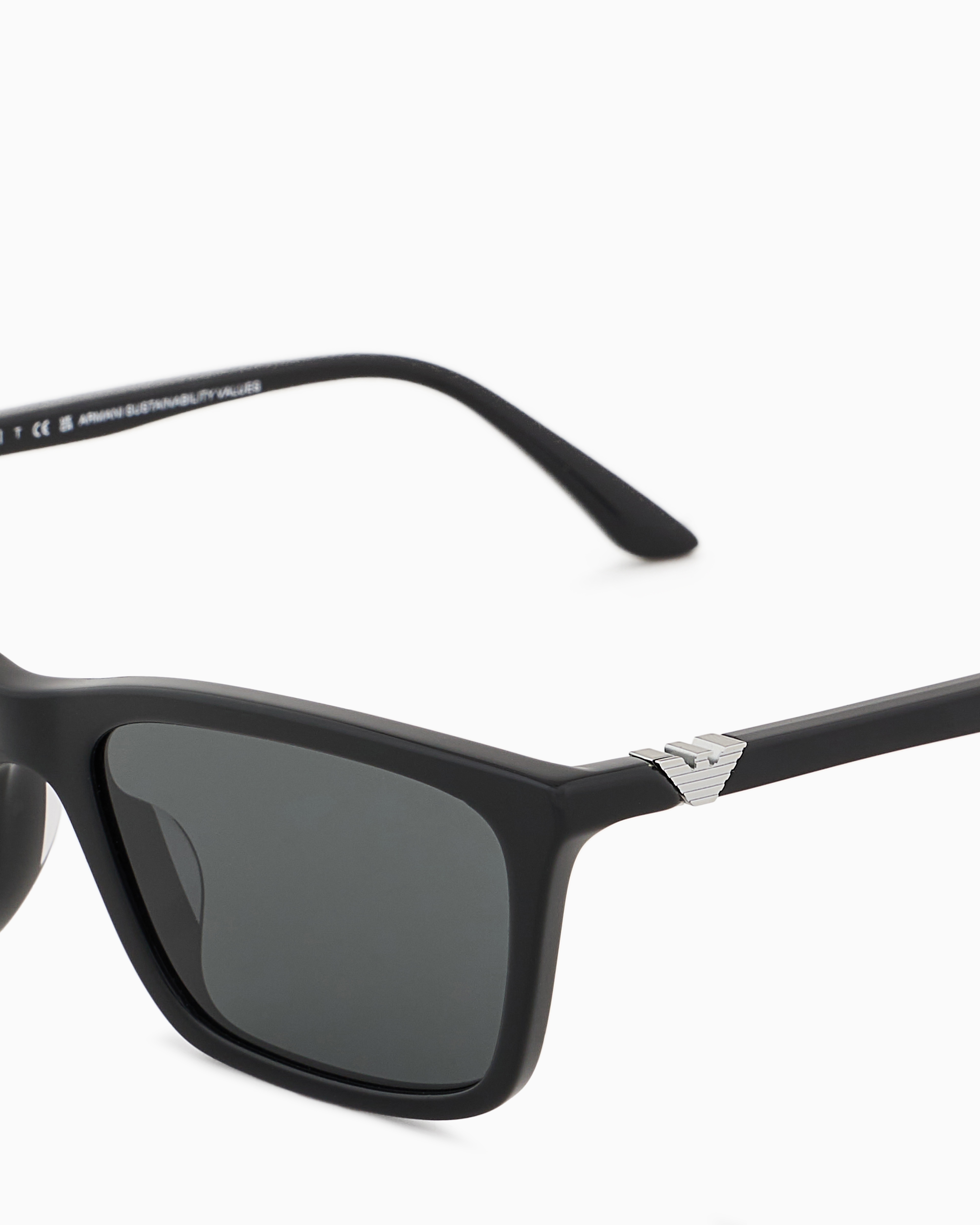 ARMANI サングラス レクタングル型サングラス | Emporio Armani