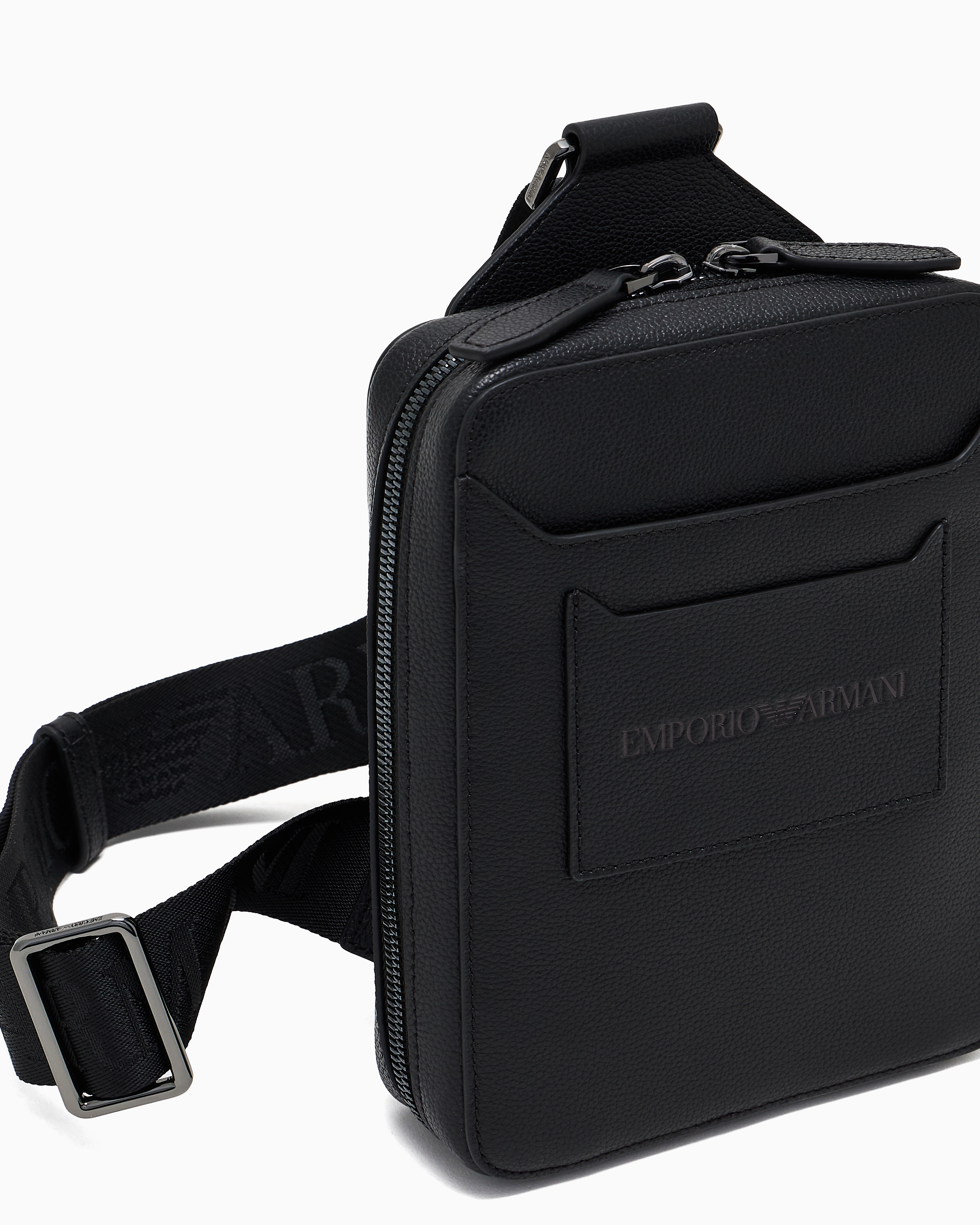 バッグ 00s EMPORIO ARMANI leather shoulder bag Emporio Armani Leather Exterior Shoulder Bag Bags & Handbags for
