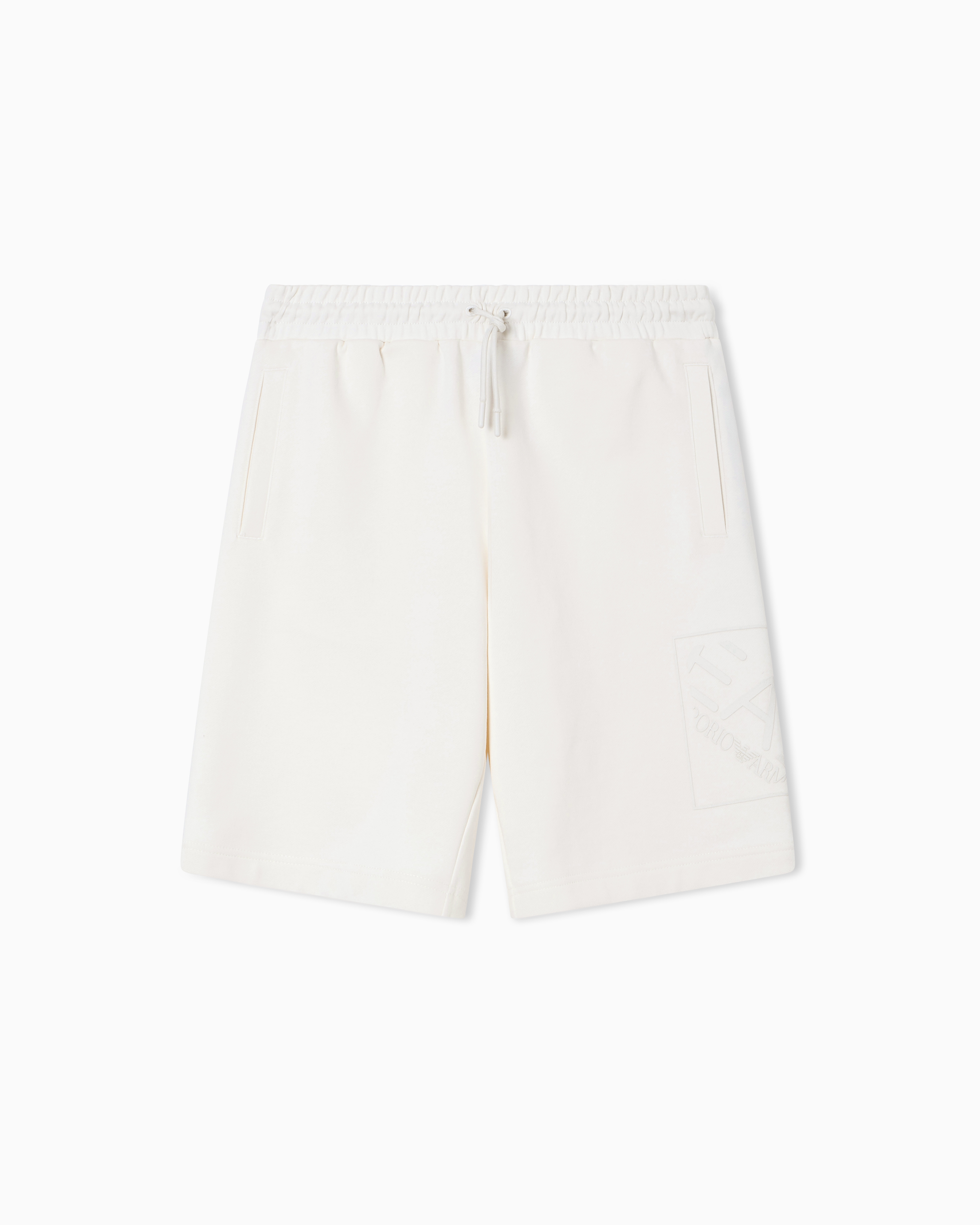 Ea7 Shorts Logo Series In Cotone