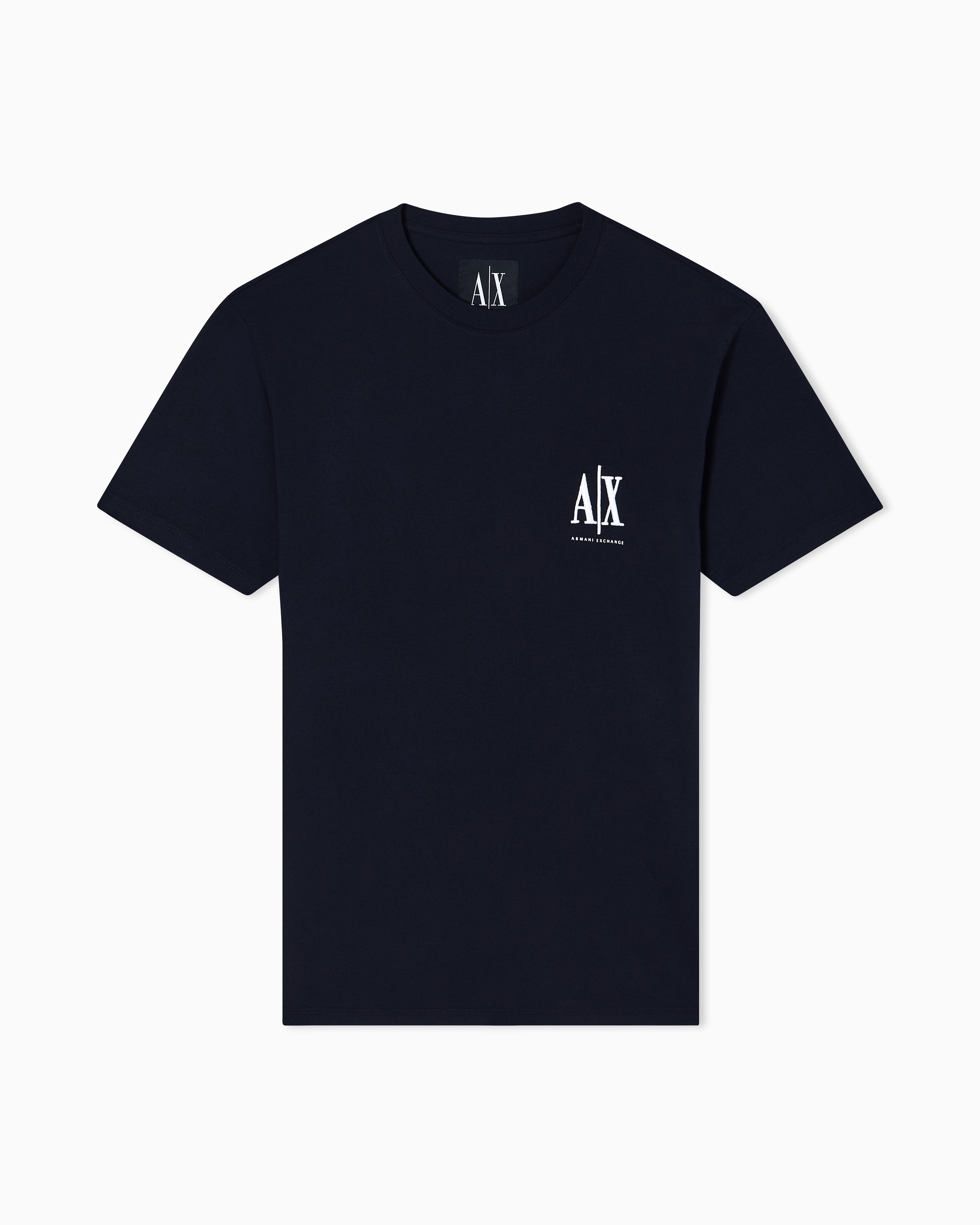Armani Exchange T-Shirt Regular Fit In Jersey Di Cotone