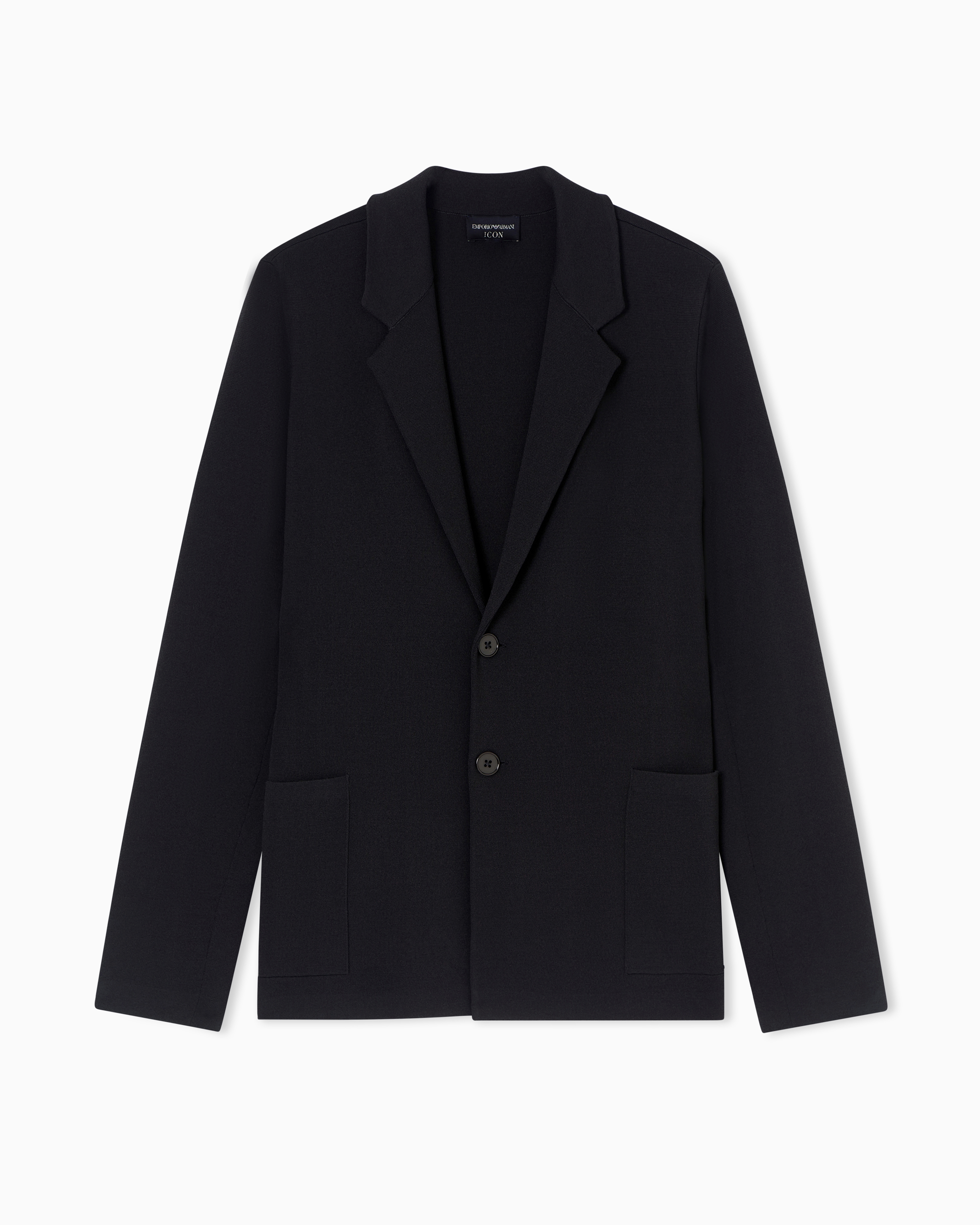 【EMPORIO ARMANI】NO COLLAR JACKET 281T Emporio Armani Stretch Nylon Zip-Front Jacket | Saks Fifth Avenue