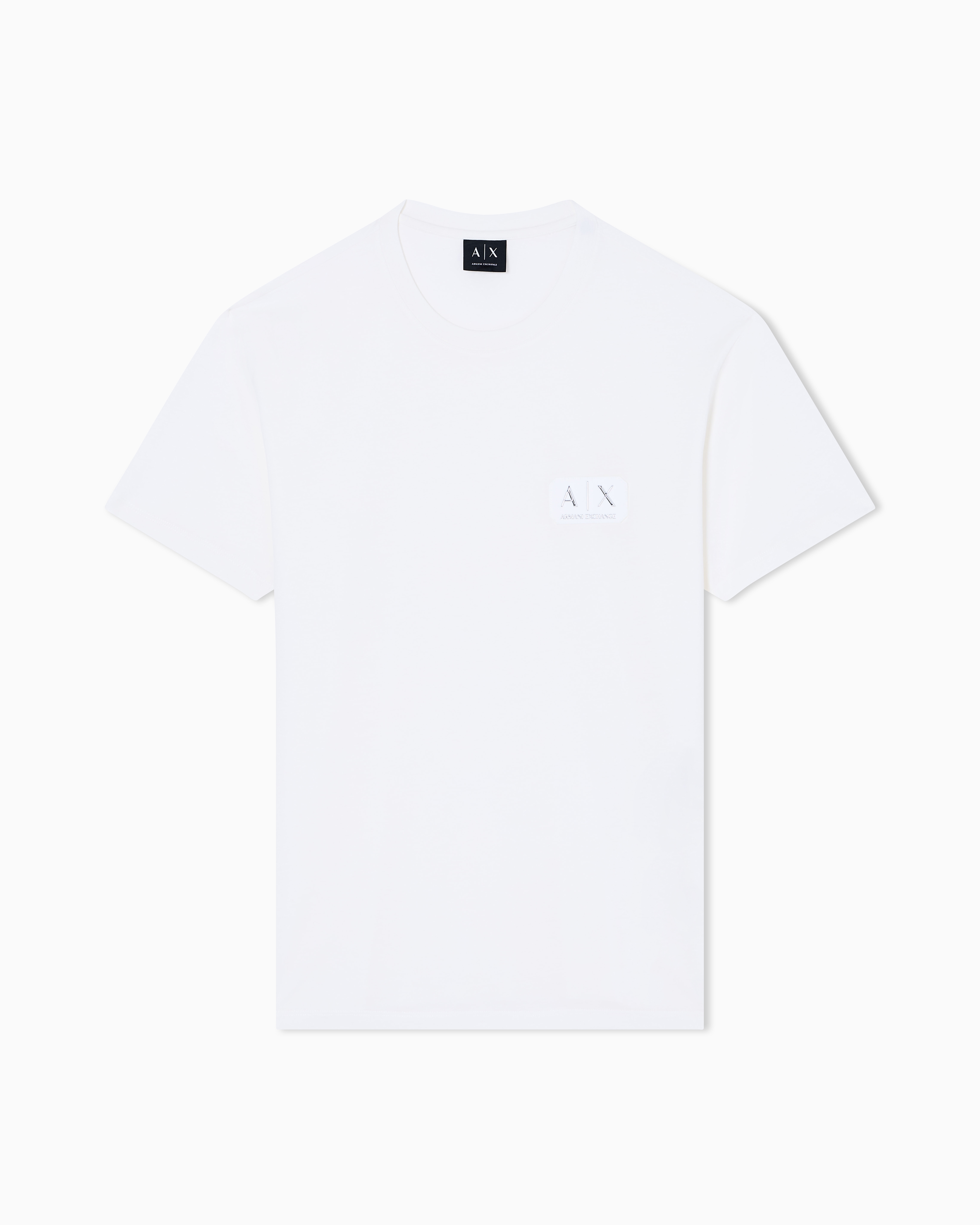 Armani Exchange T-Shirt Regular Fit Con Patch Logo