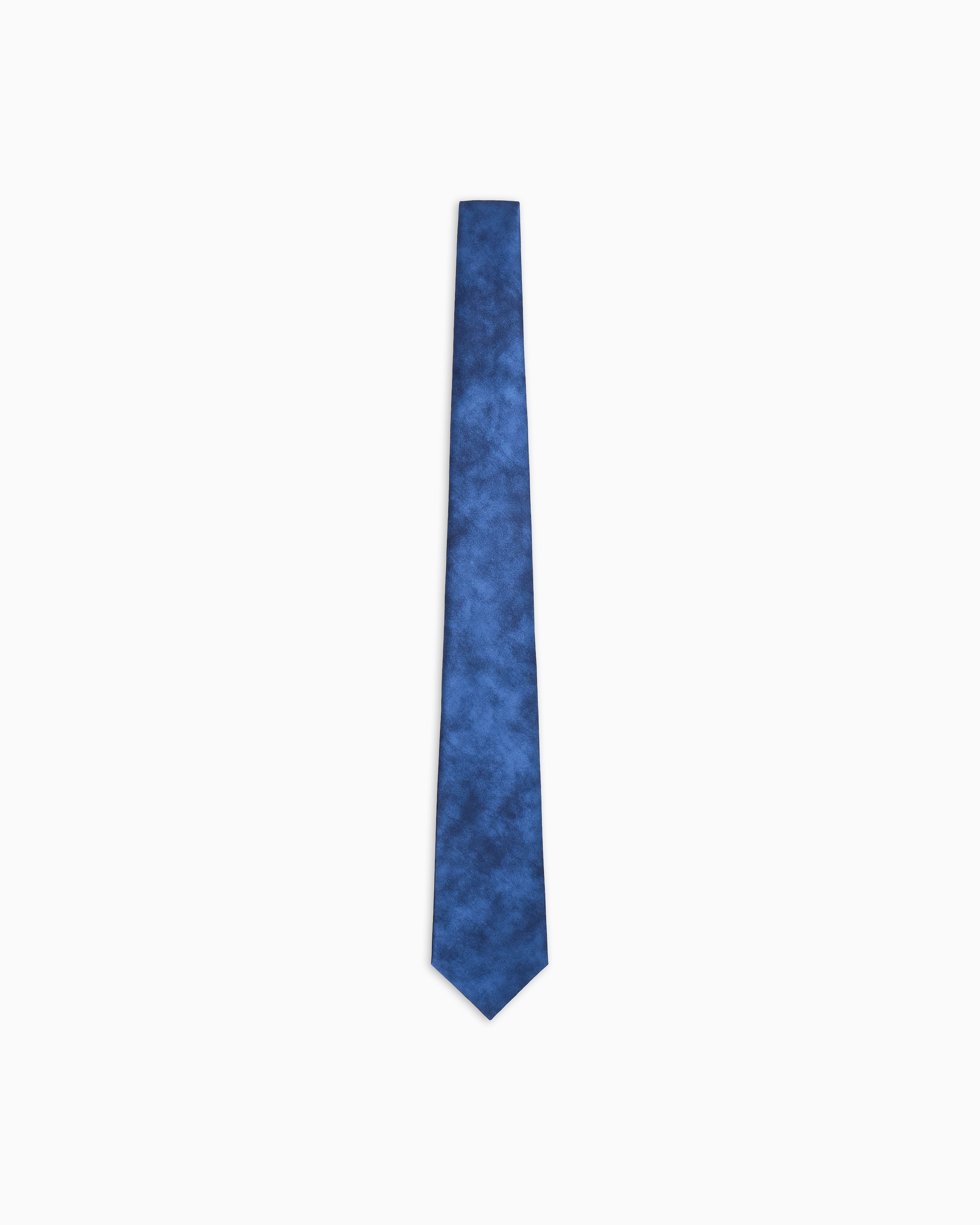 Giorgio Armani Blue Pure Silk Tie