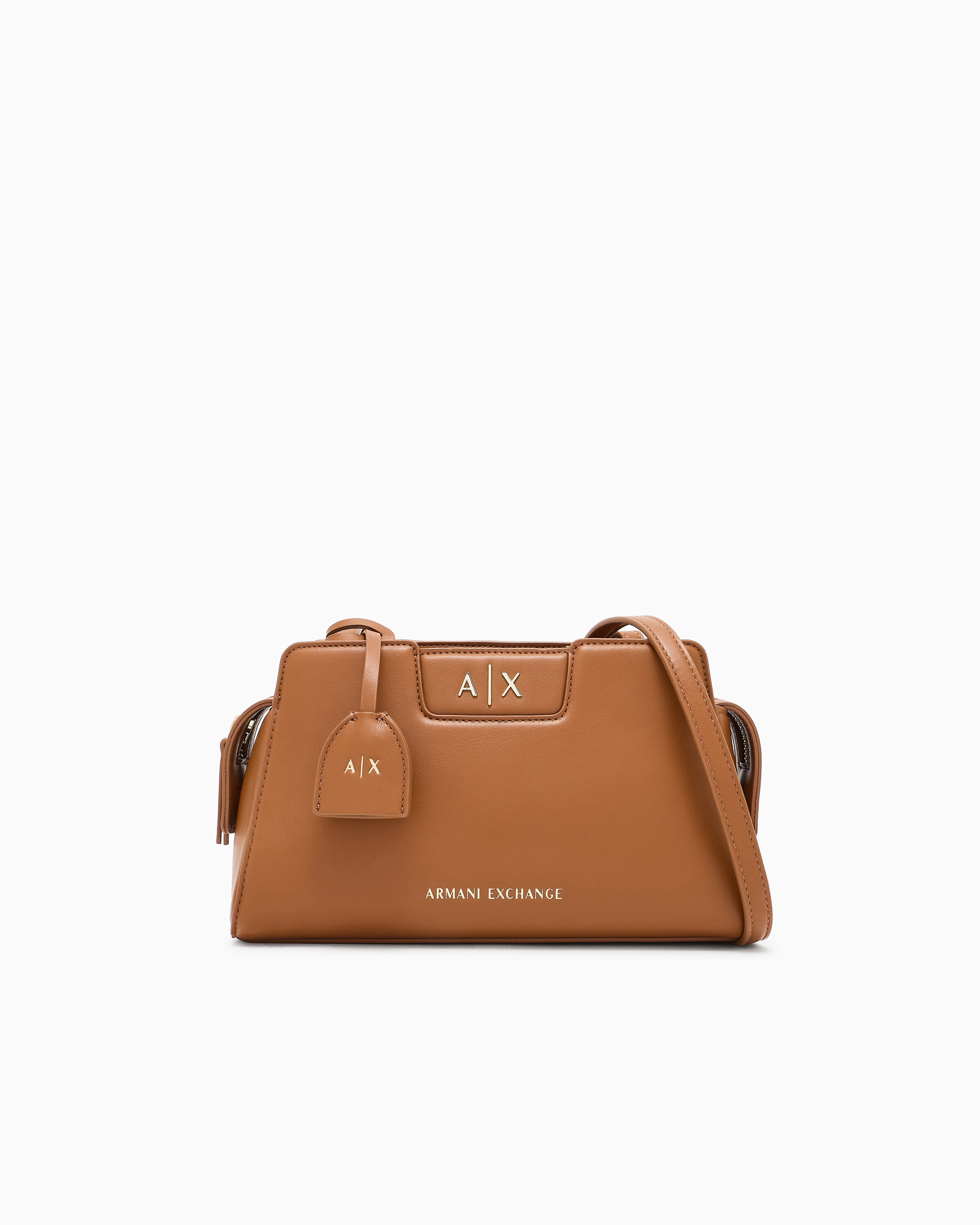 Armani Exchange Brown Small Shoulder Bag
