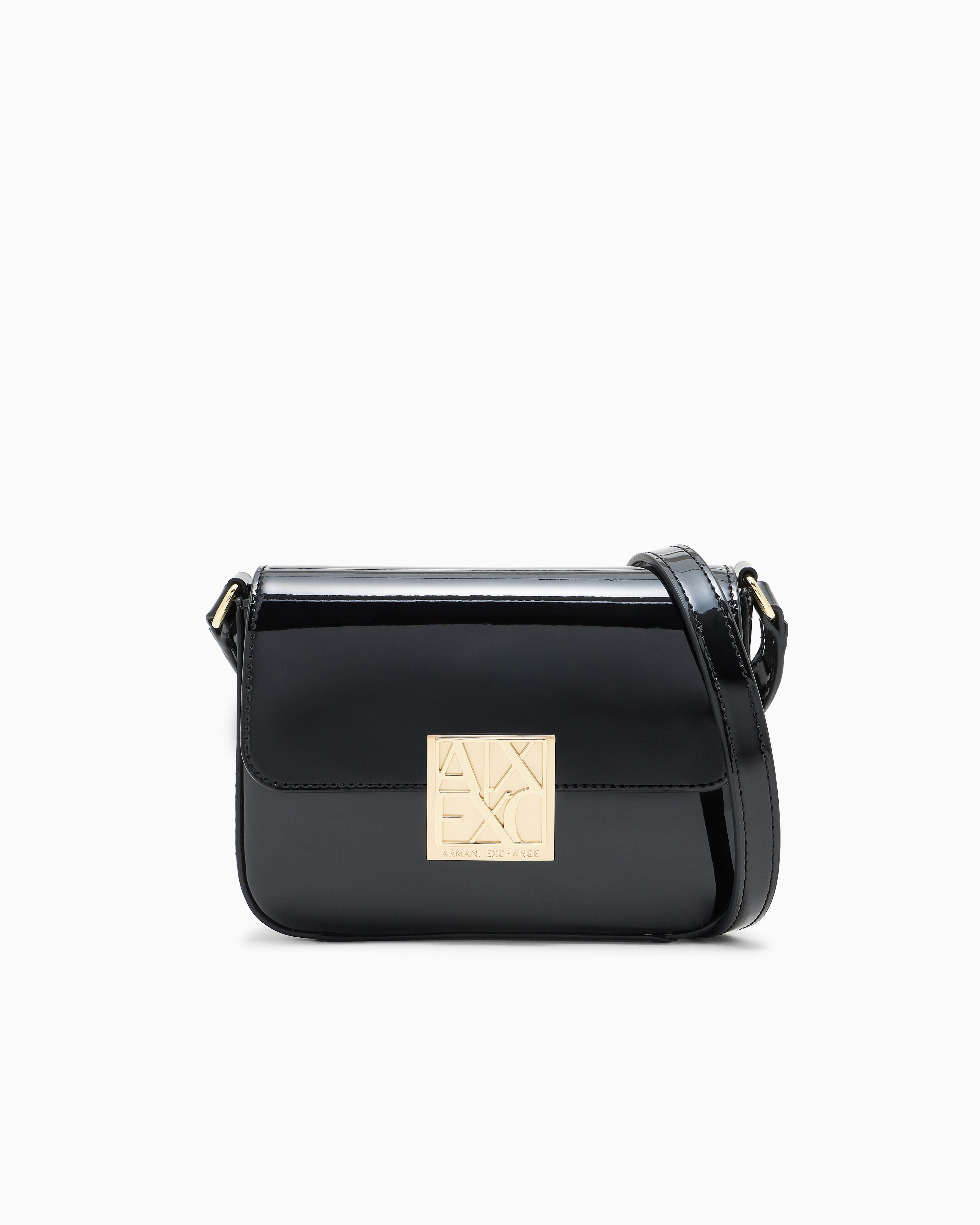 Crossbody bag in technical fabric