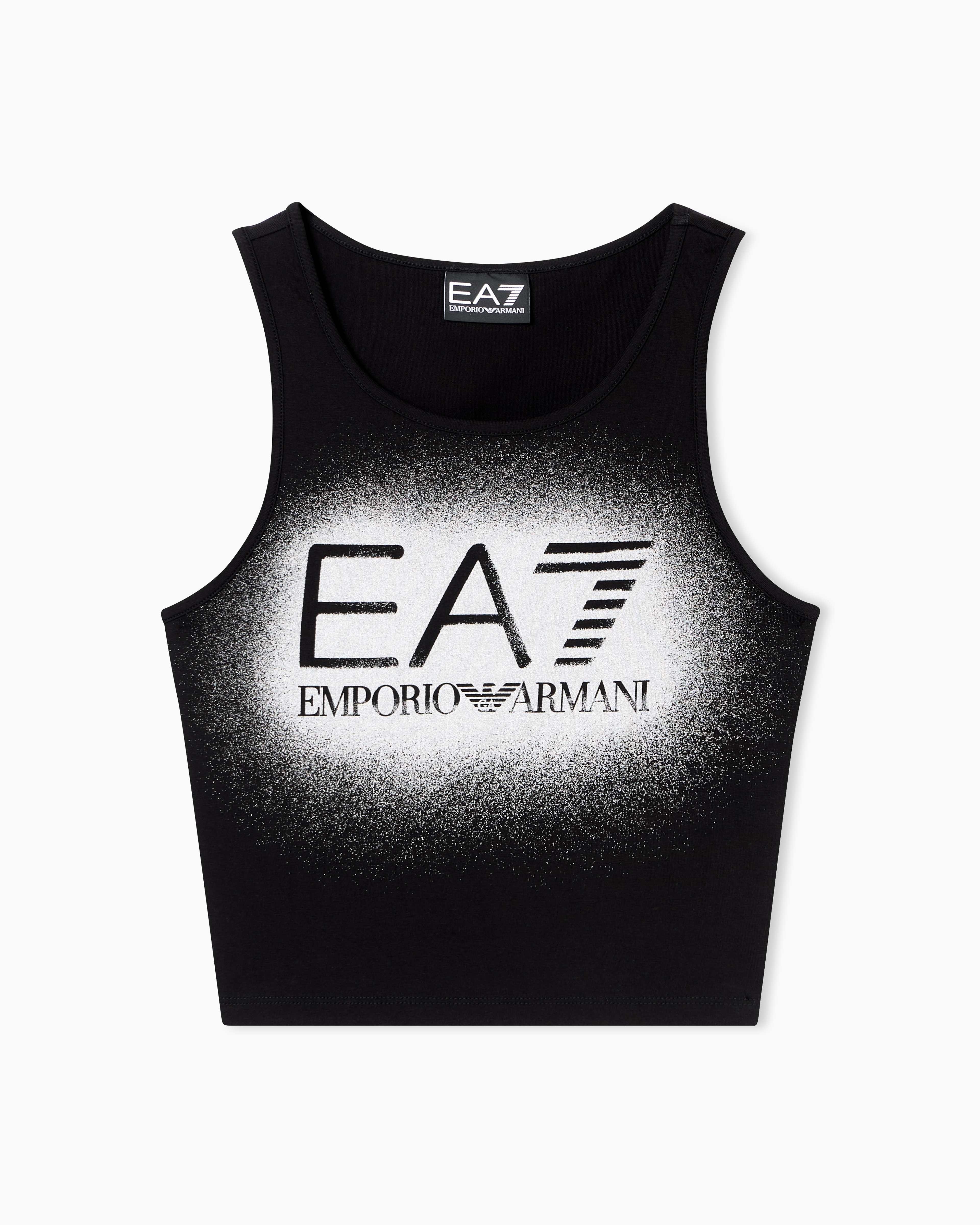 Ea7 Tank Tops In Black