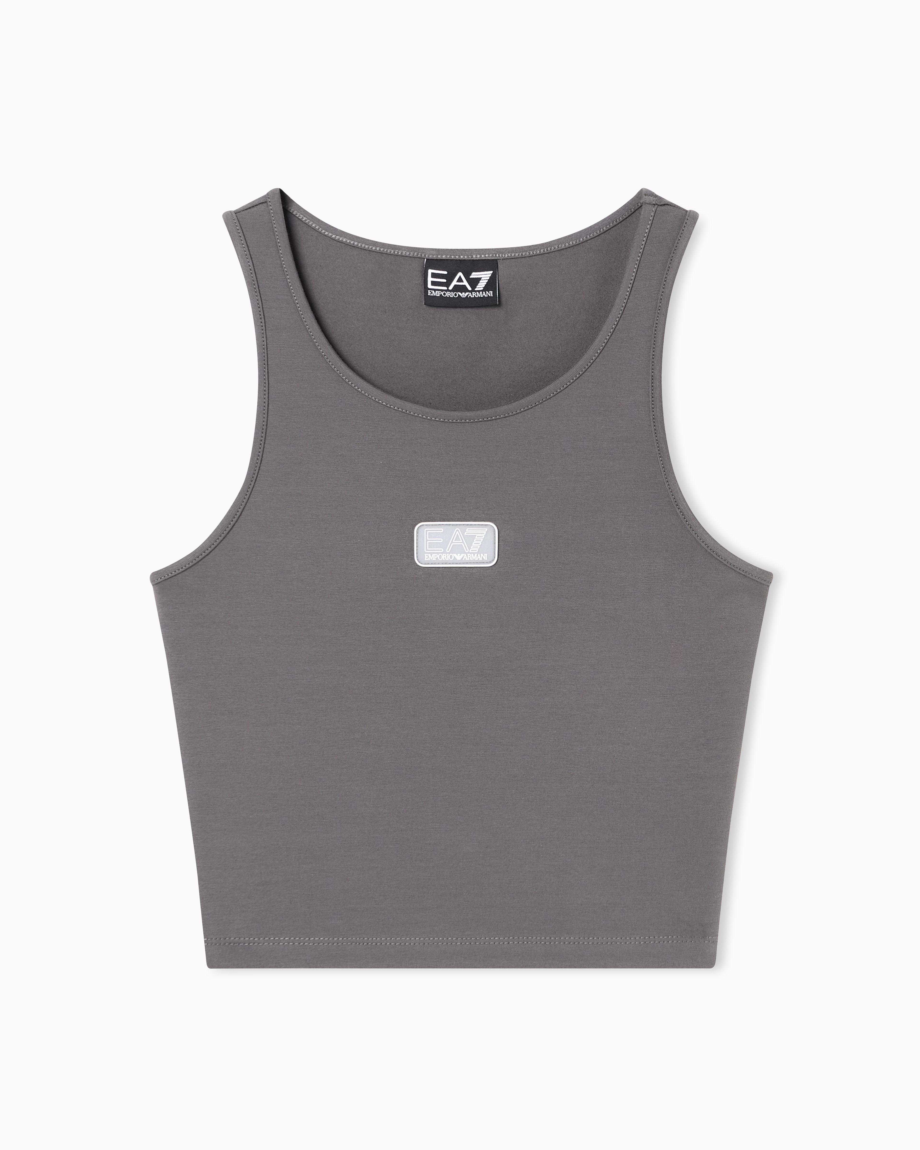 Ea7 Tank Tops In White