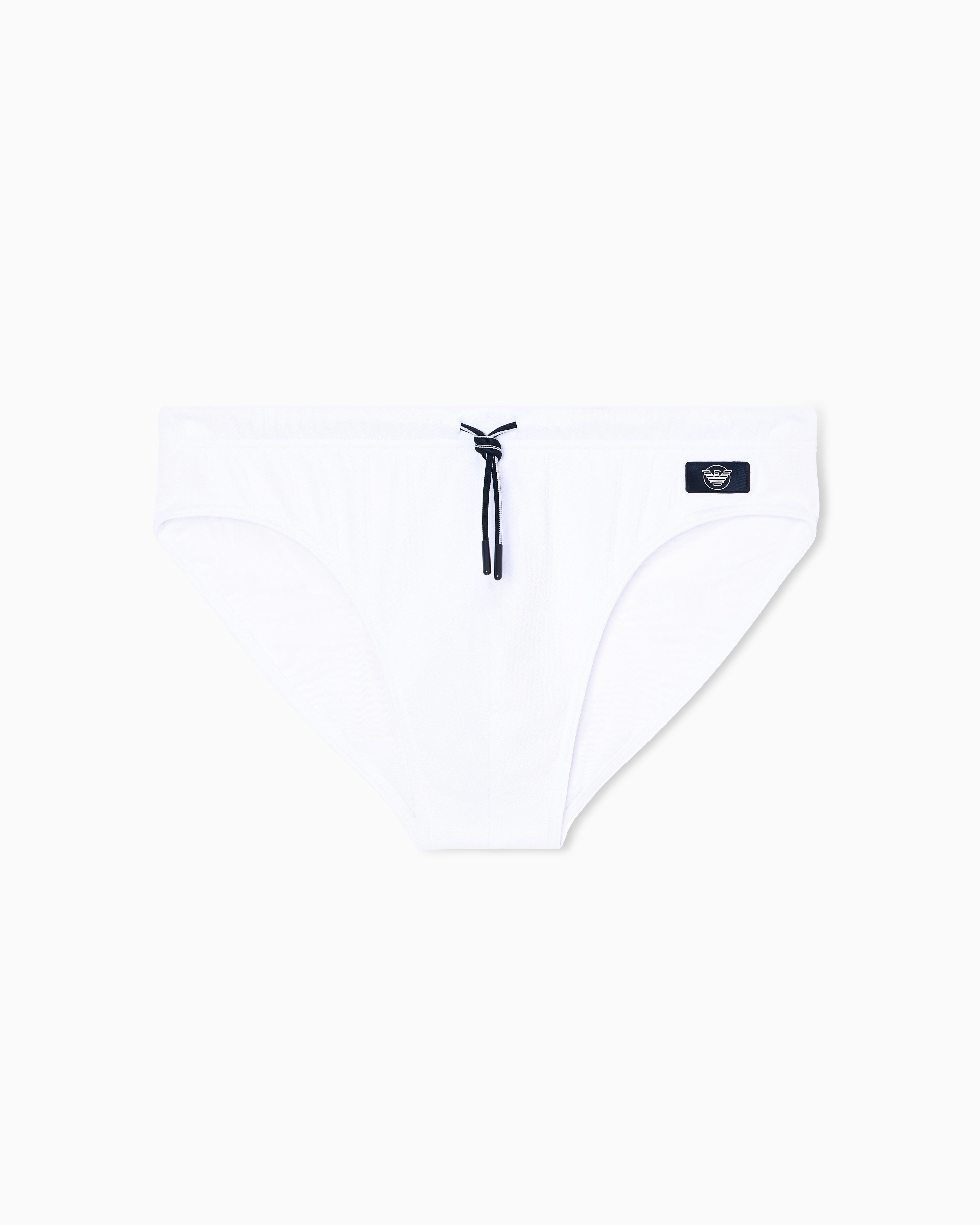 Emporio Armani White Beachwear Briefs