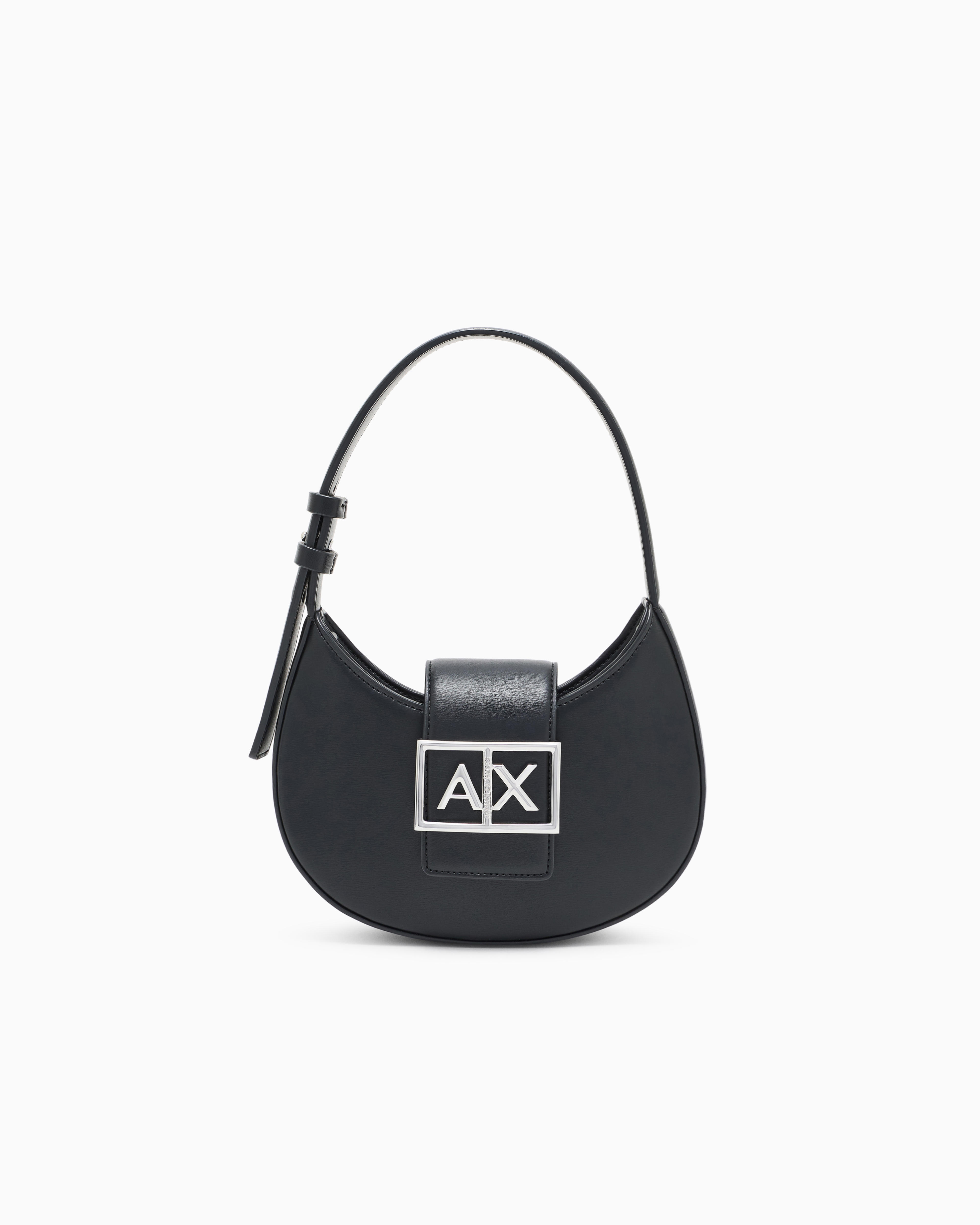 Armani Exchange Black Mini Bag With An Outside Coating