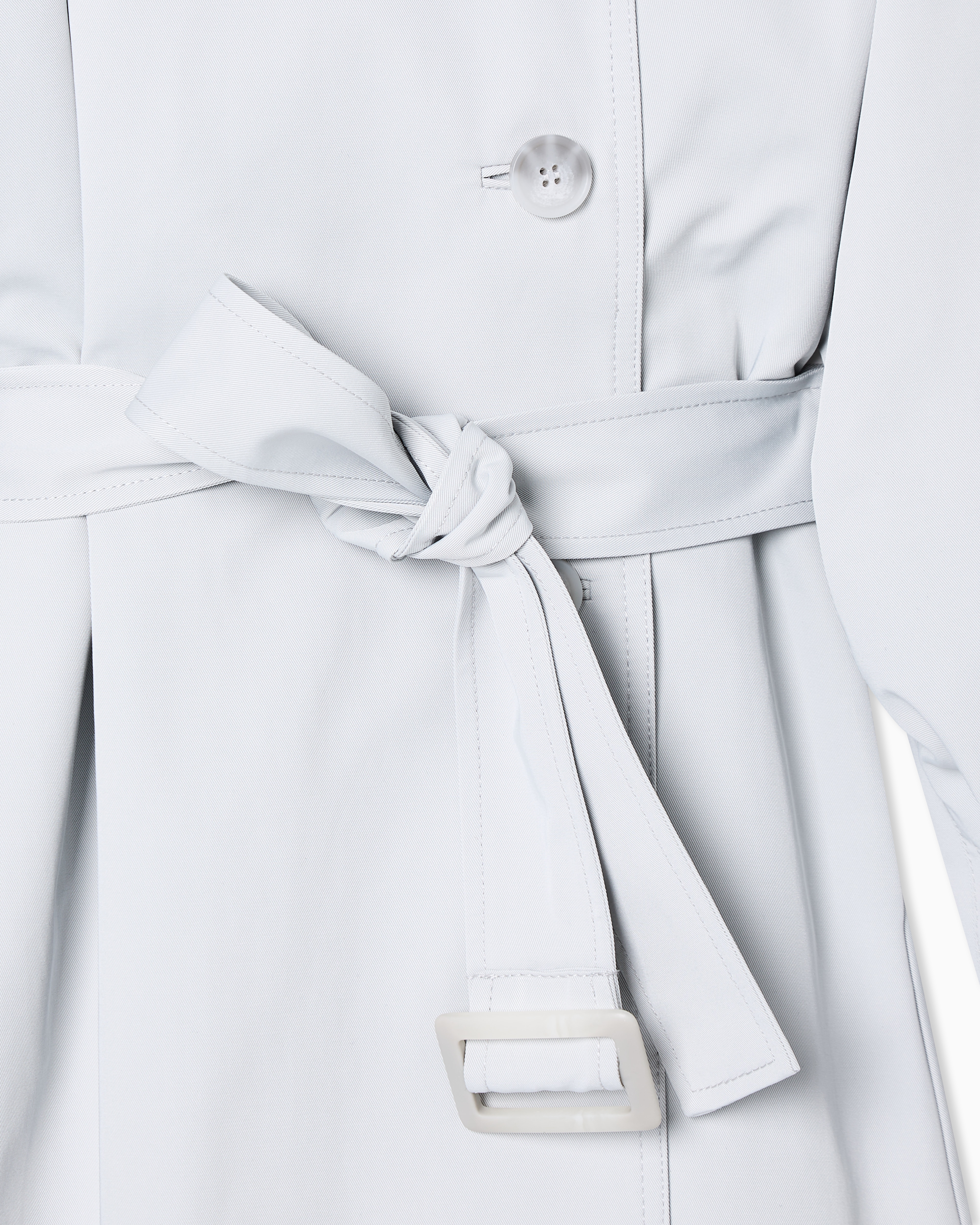 ツーピース風トレンチコート 撥水テクニカルコットン | Emporio Armani