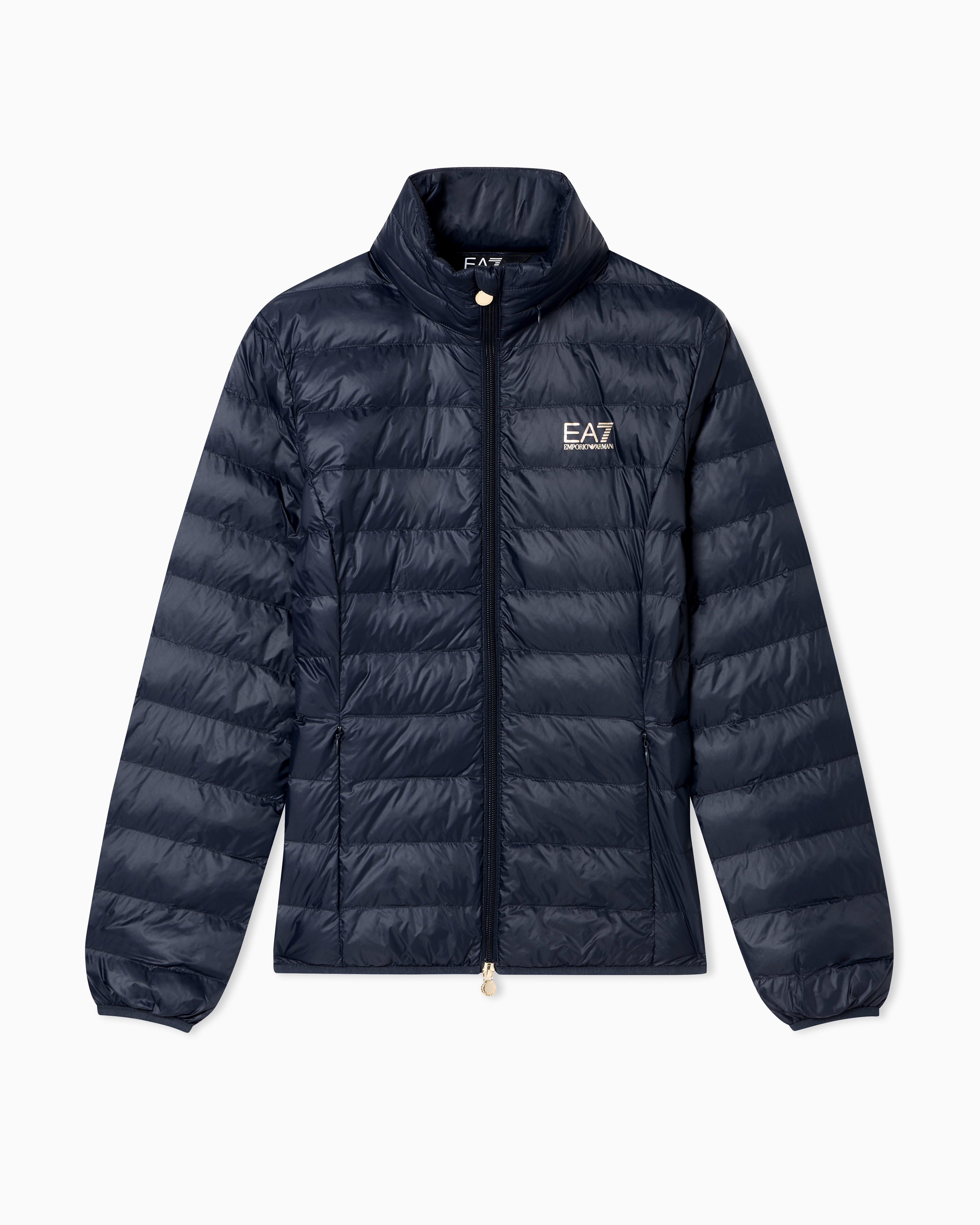 Ea7 Giacca Imbottita In Nylon Leggero Core Lady Asv