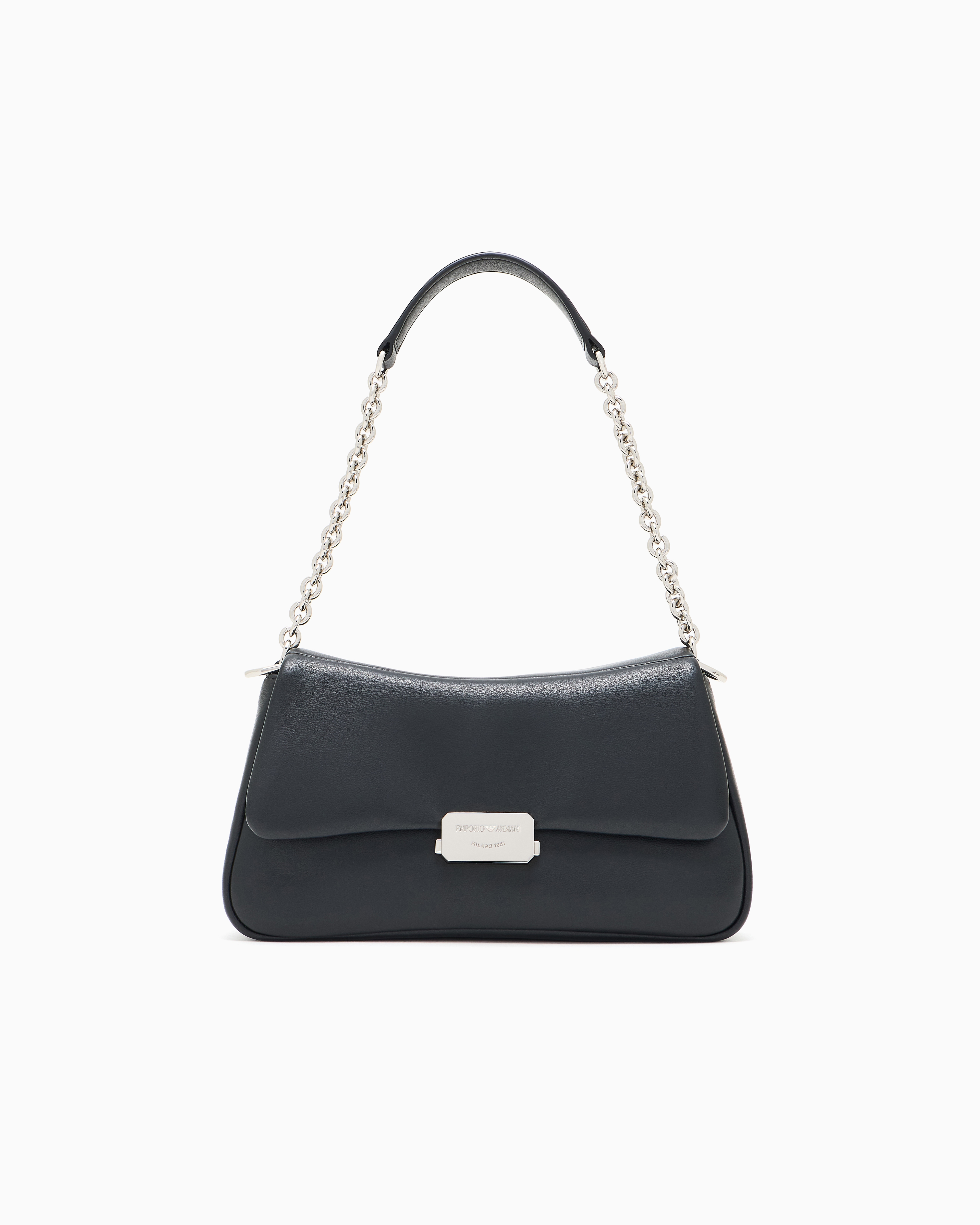 バッグ 00s EMPORIO ARMANI leather shoulder bag Emporio Armani Leather Exterior Shoulder Bag Bags & Handbags for