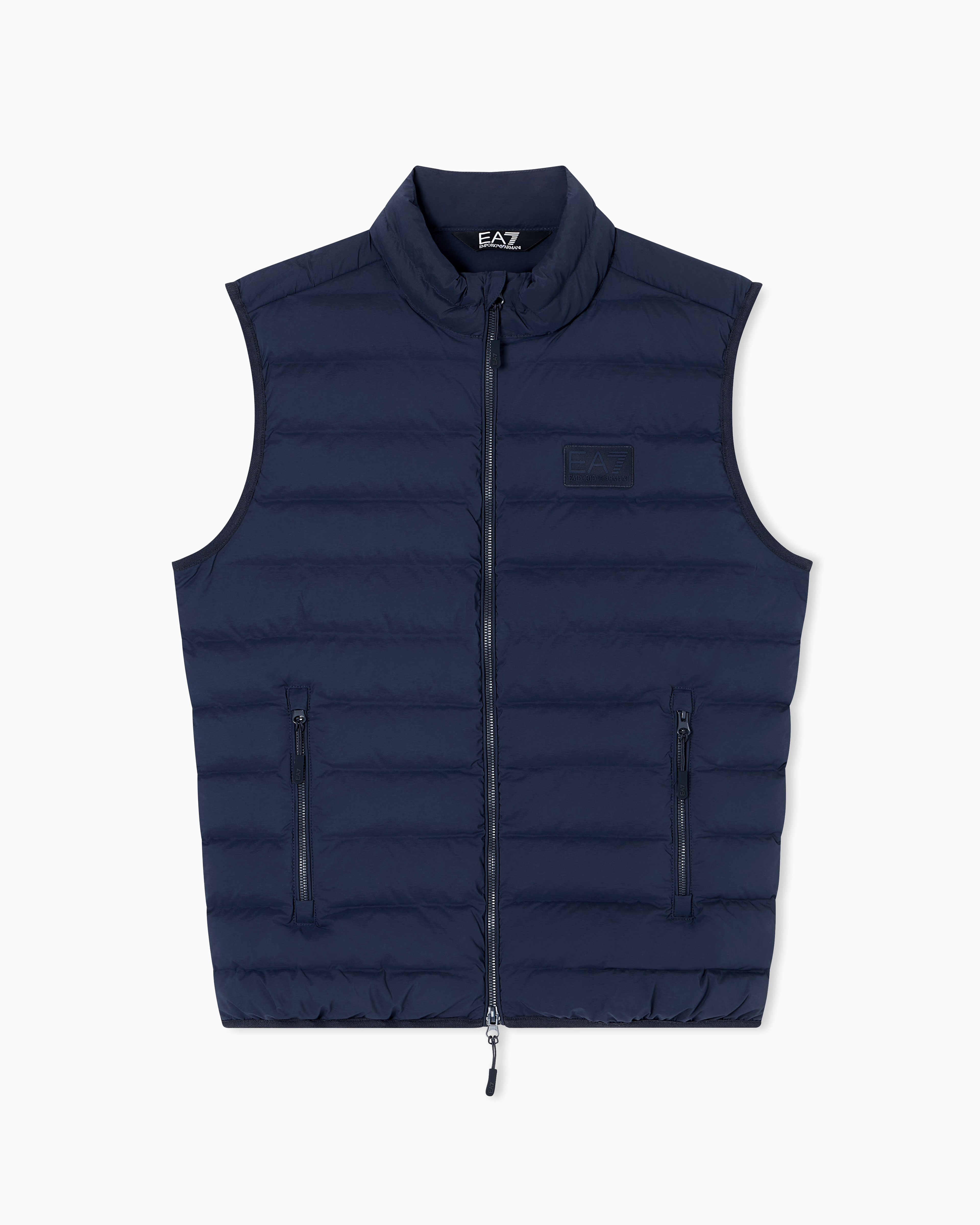 Ea7 Gilet Imbottito In Tessuto Tecnico