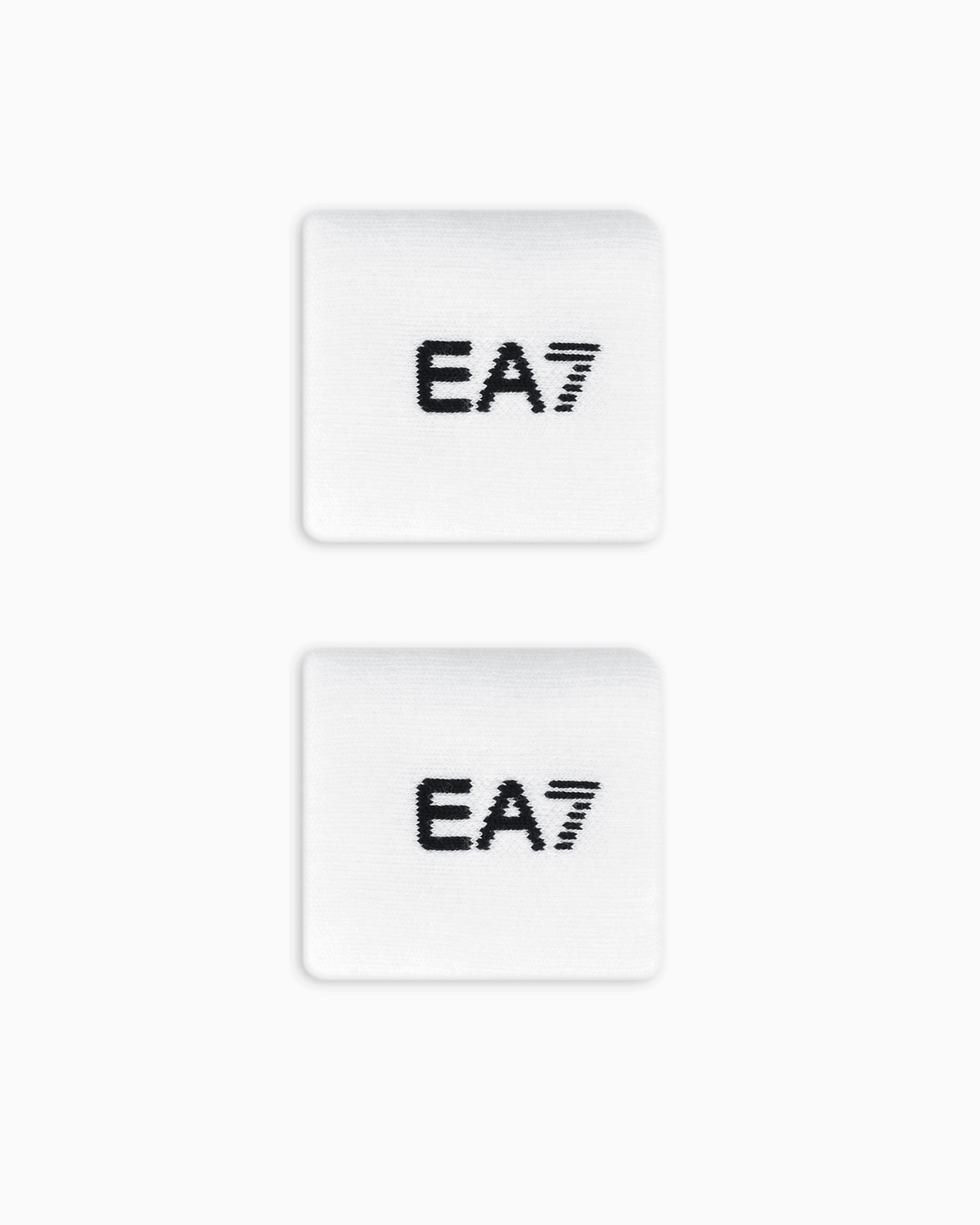 Ea7 White Absorbent Terrycloth Wristbands Tennis Pro W Wristband