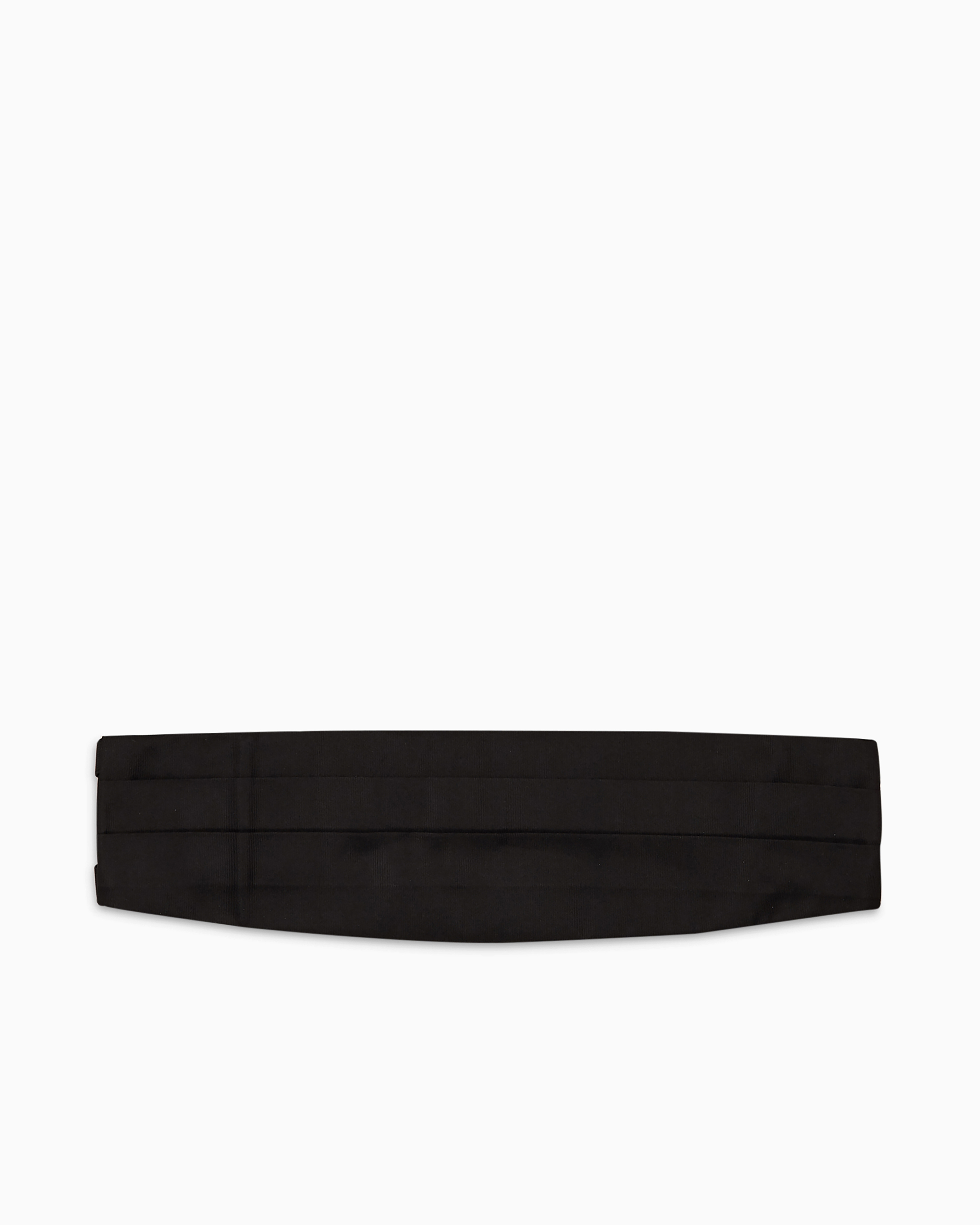 Giorgio Armani Black Silk-Satin Tuxedo Cummerbund