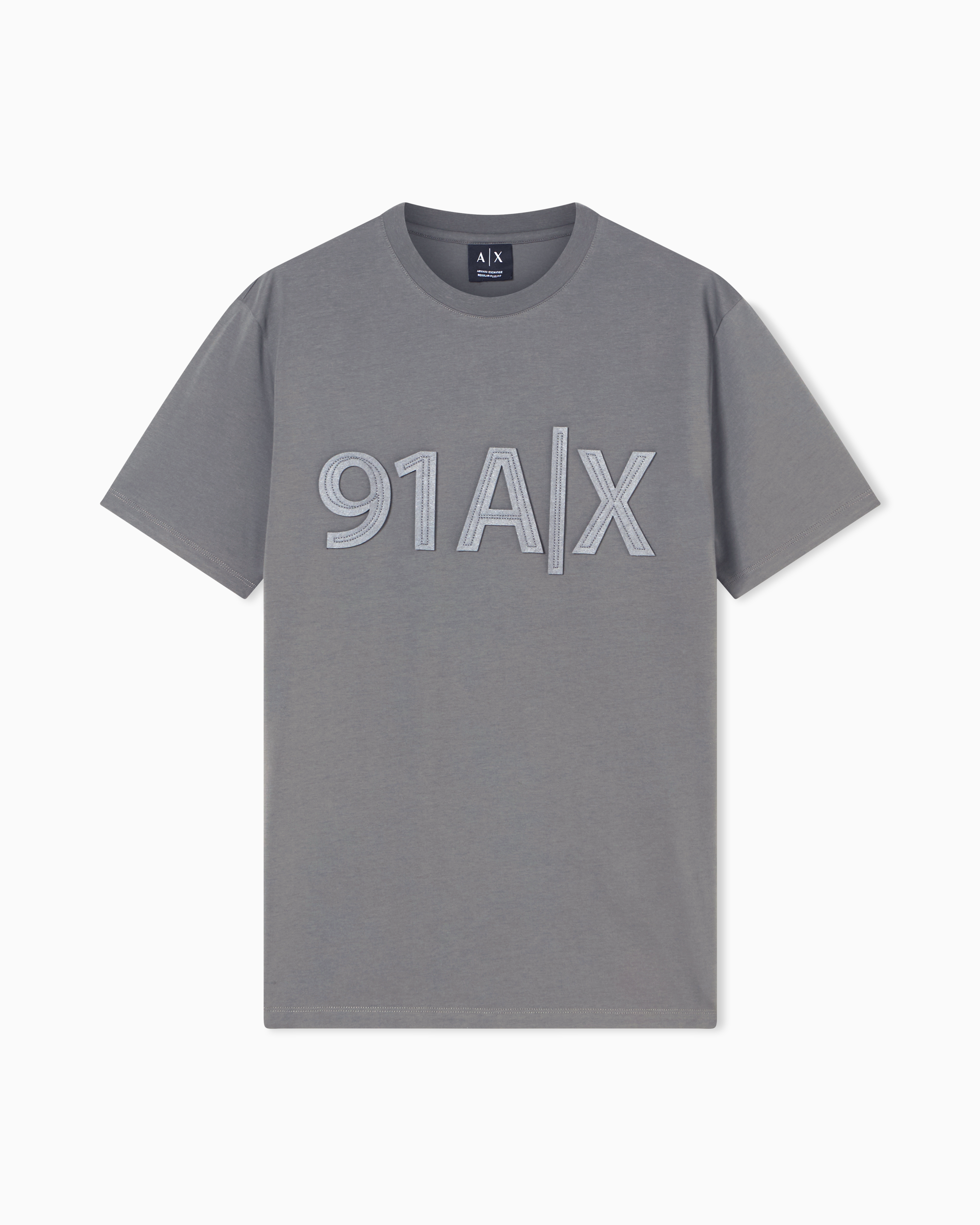 Armani Exchange T-Shirt Regular Fit In Jersey Di Cotone