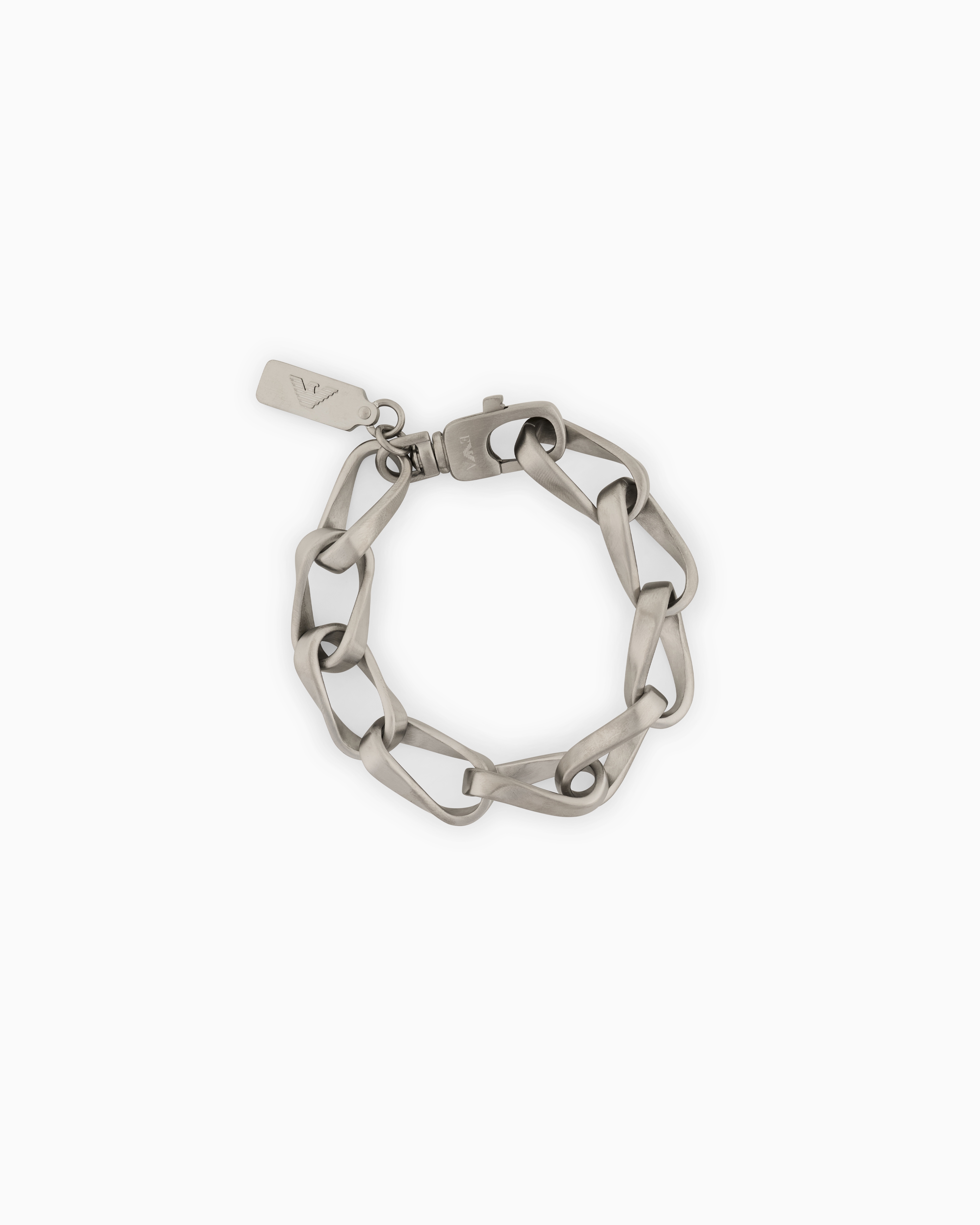 Emporio Armani Men's Multicolored Stainless Steel Chain Bracelet