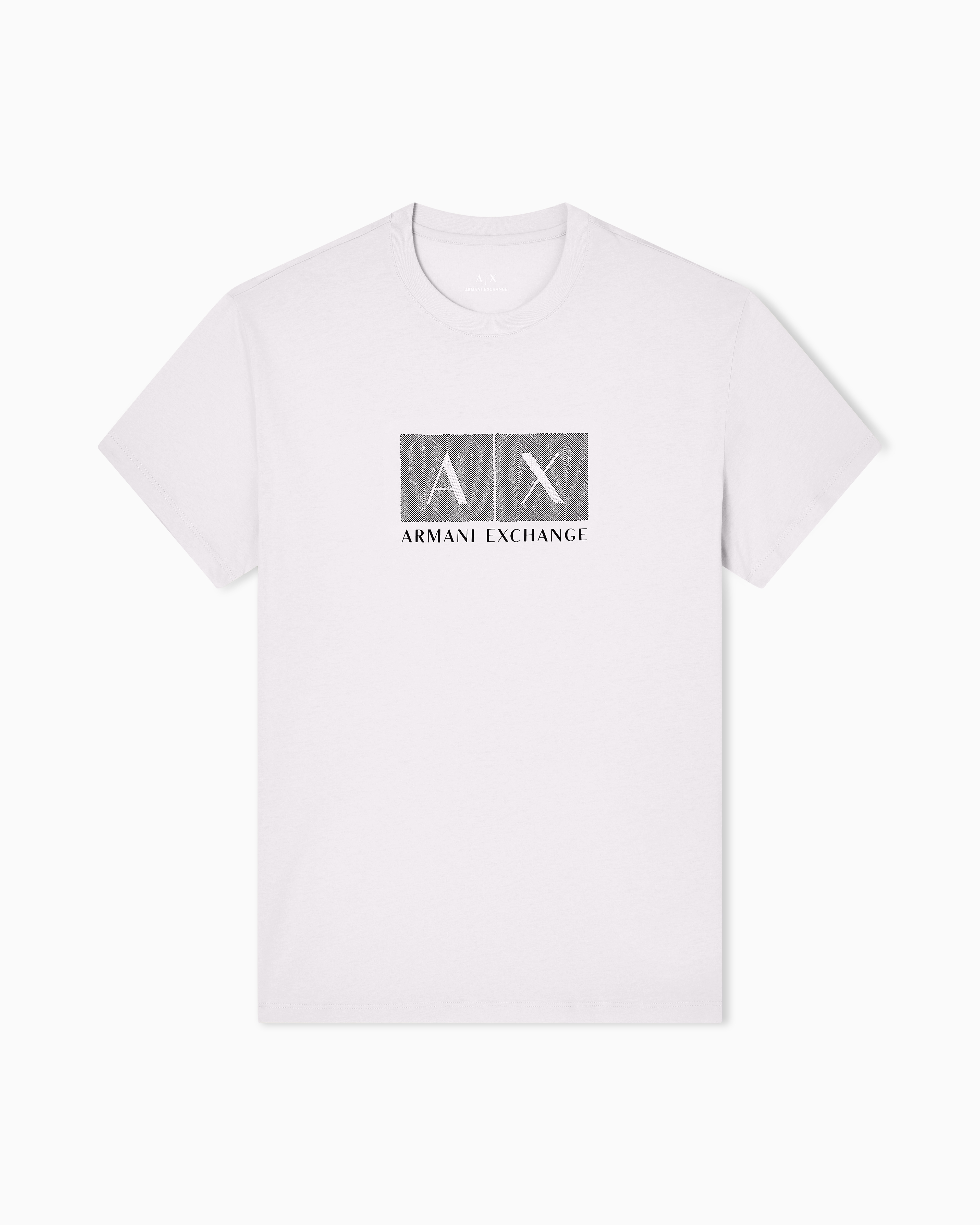 Armani Exchange White Regular T-Shirt With Logo