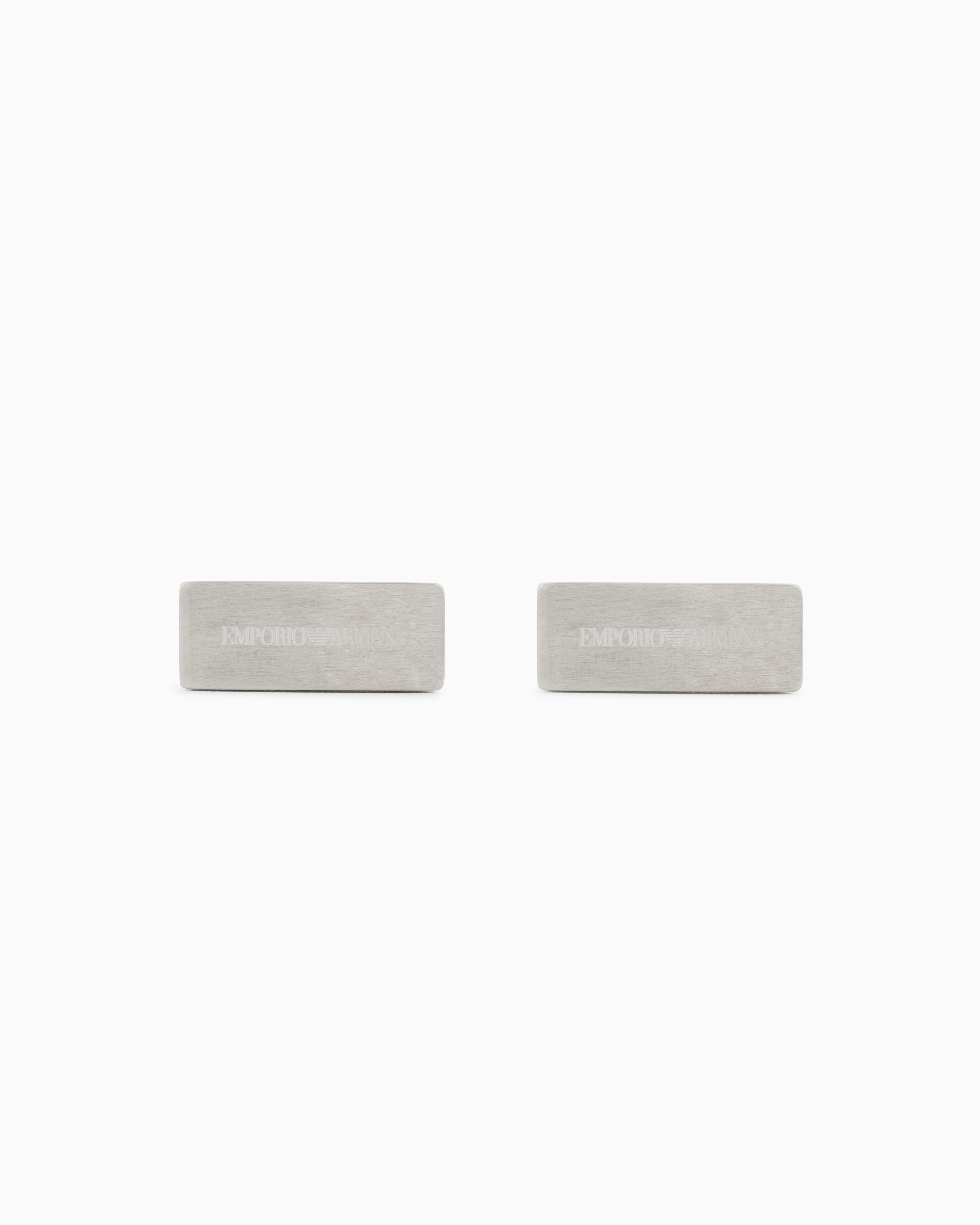 Emporio Armani Multicolored Stainless Steel Cuff Link