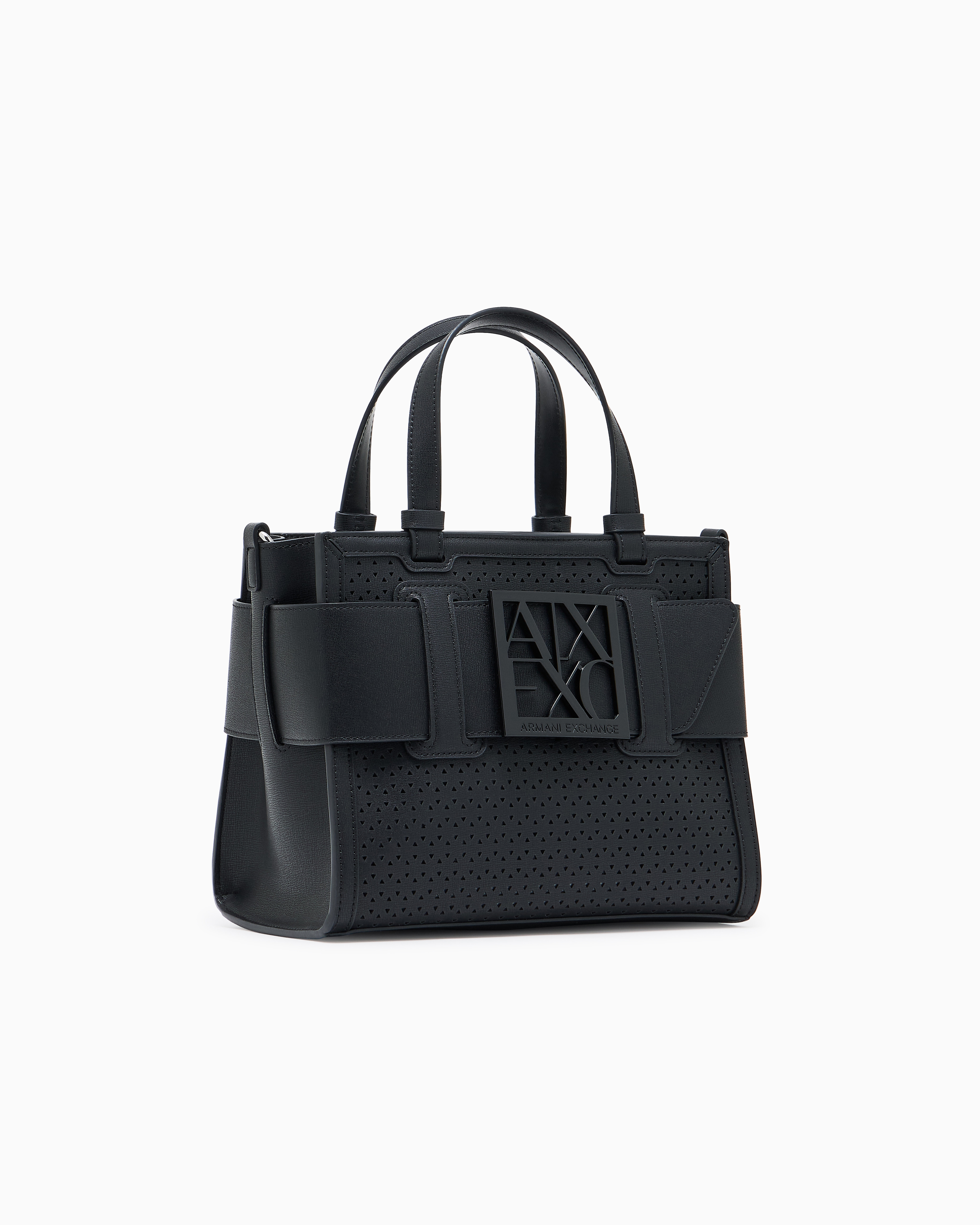 Shopper in monochrome technical fabric | Armani Exchange
