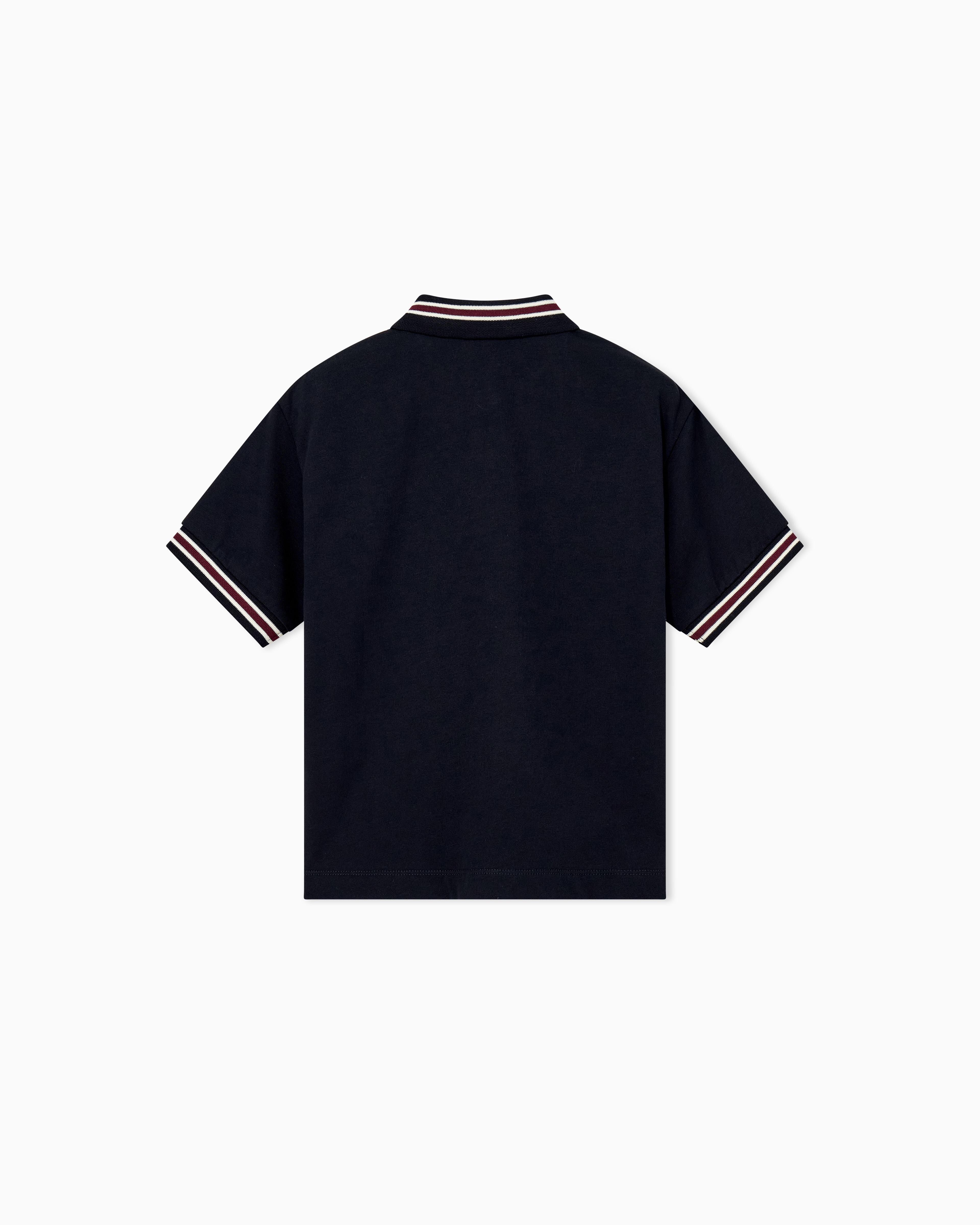 レギュラーフィット ポロシャツ コットンジャージー | Emporio Armani