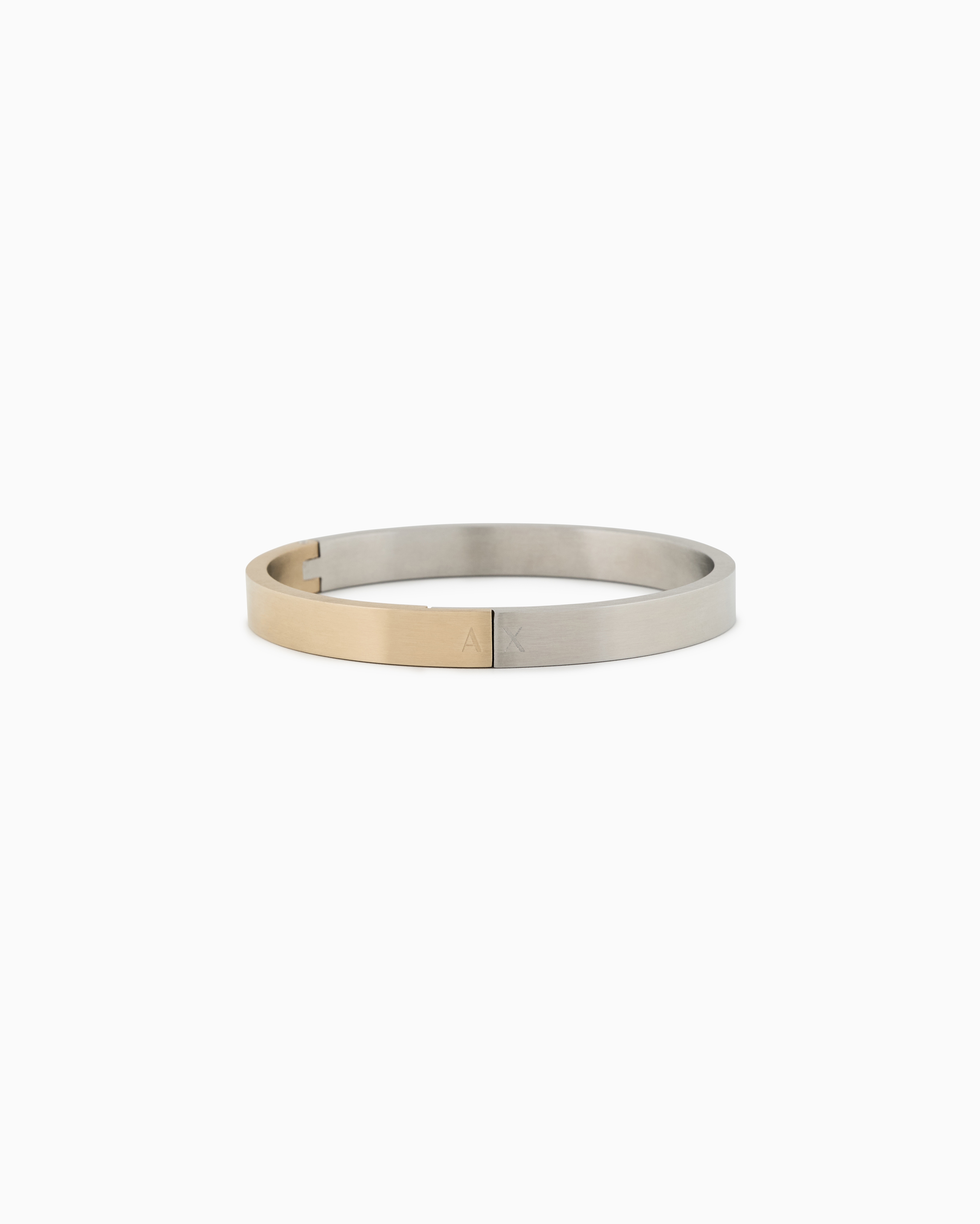 Armani Exchange Multicolored Stainless Steel Bangle Bracelet