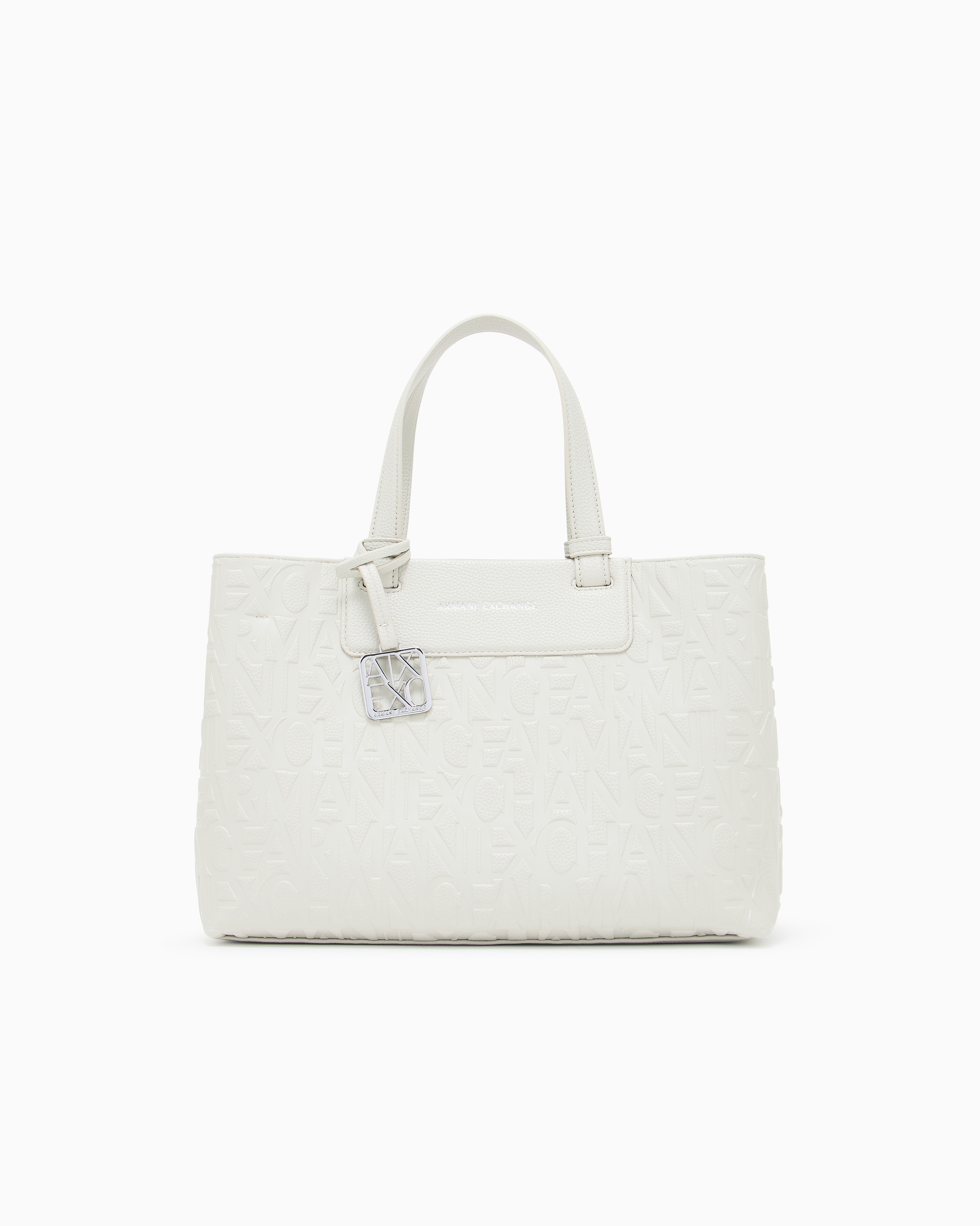 Armani Exchange Donna Shopper Con Logo Allover