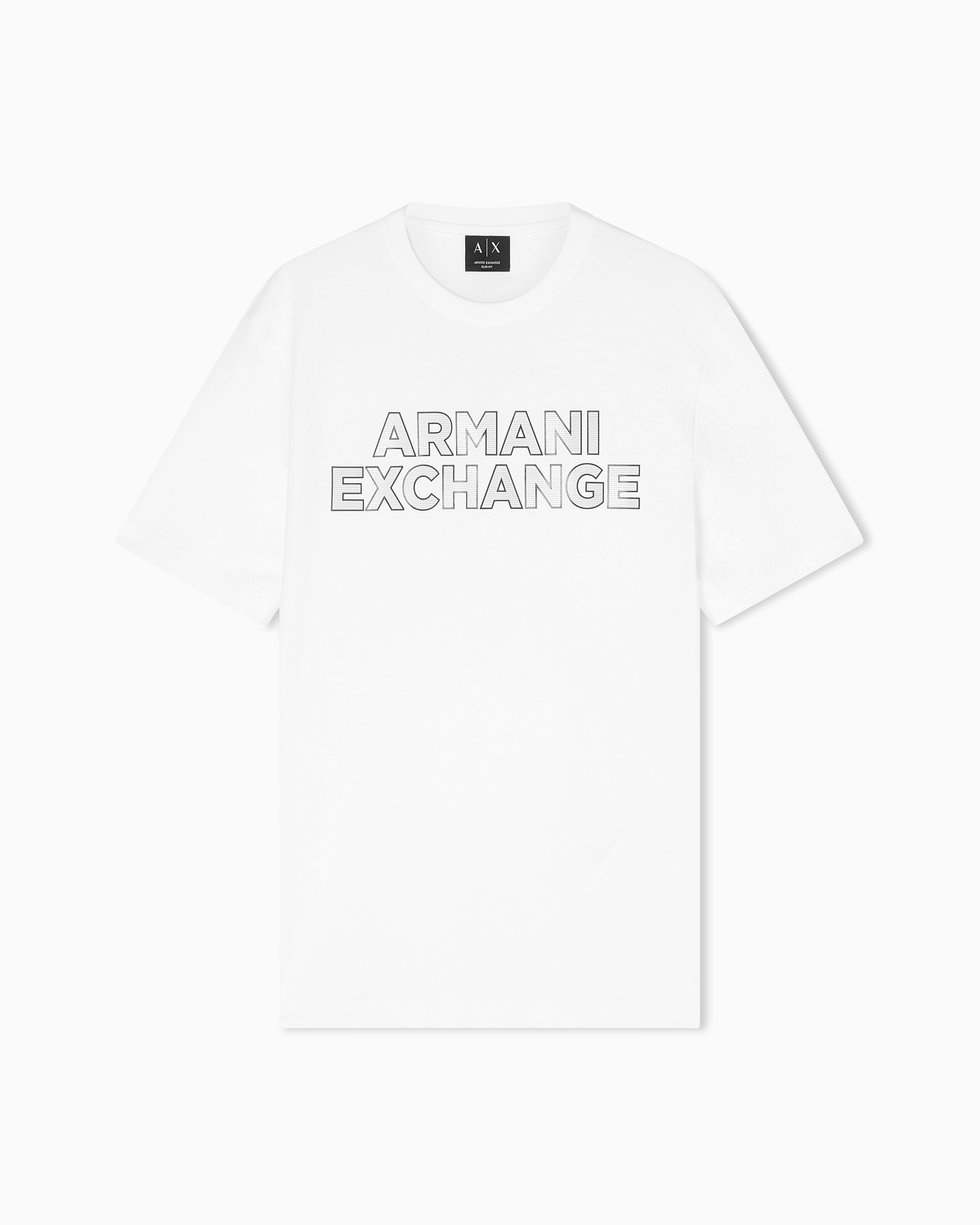 Armani Exchange Slim Fit T-Shirt In Cotone