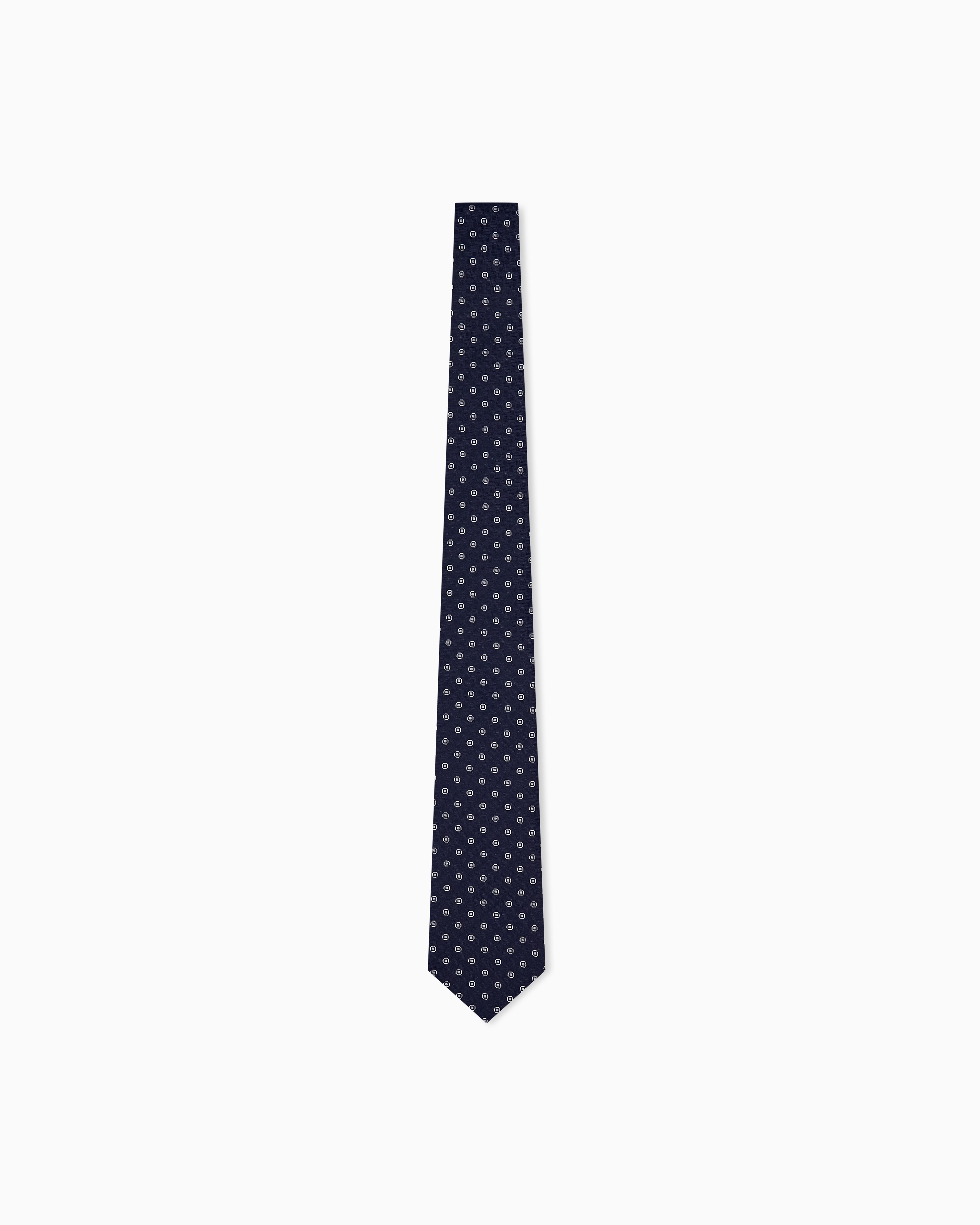 Giorgio Armani Blue Tie In Silk