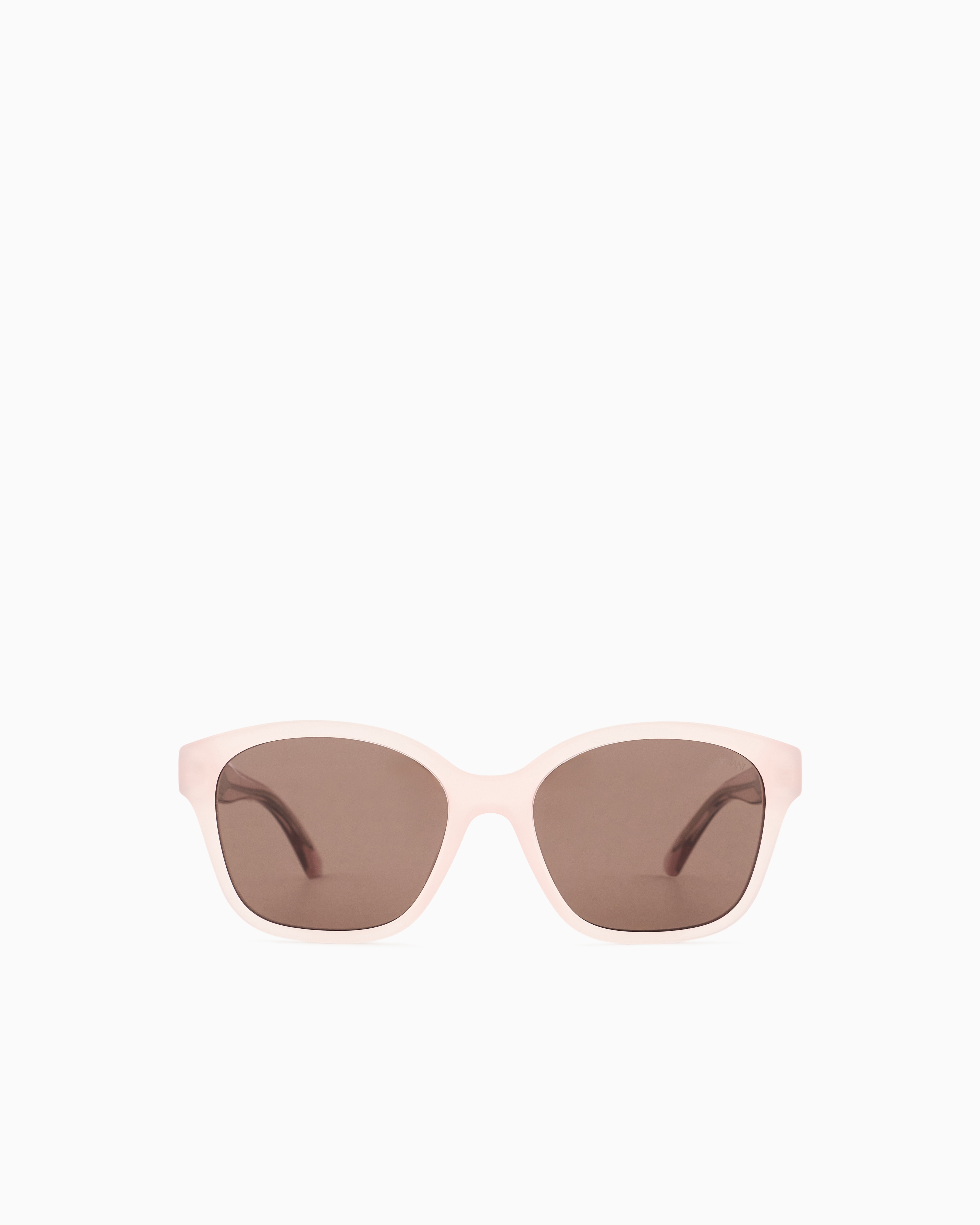 Emporio Armani Girls Pink Unisex Panto Sunglasses