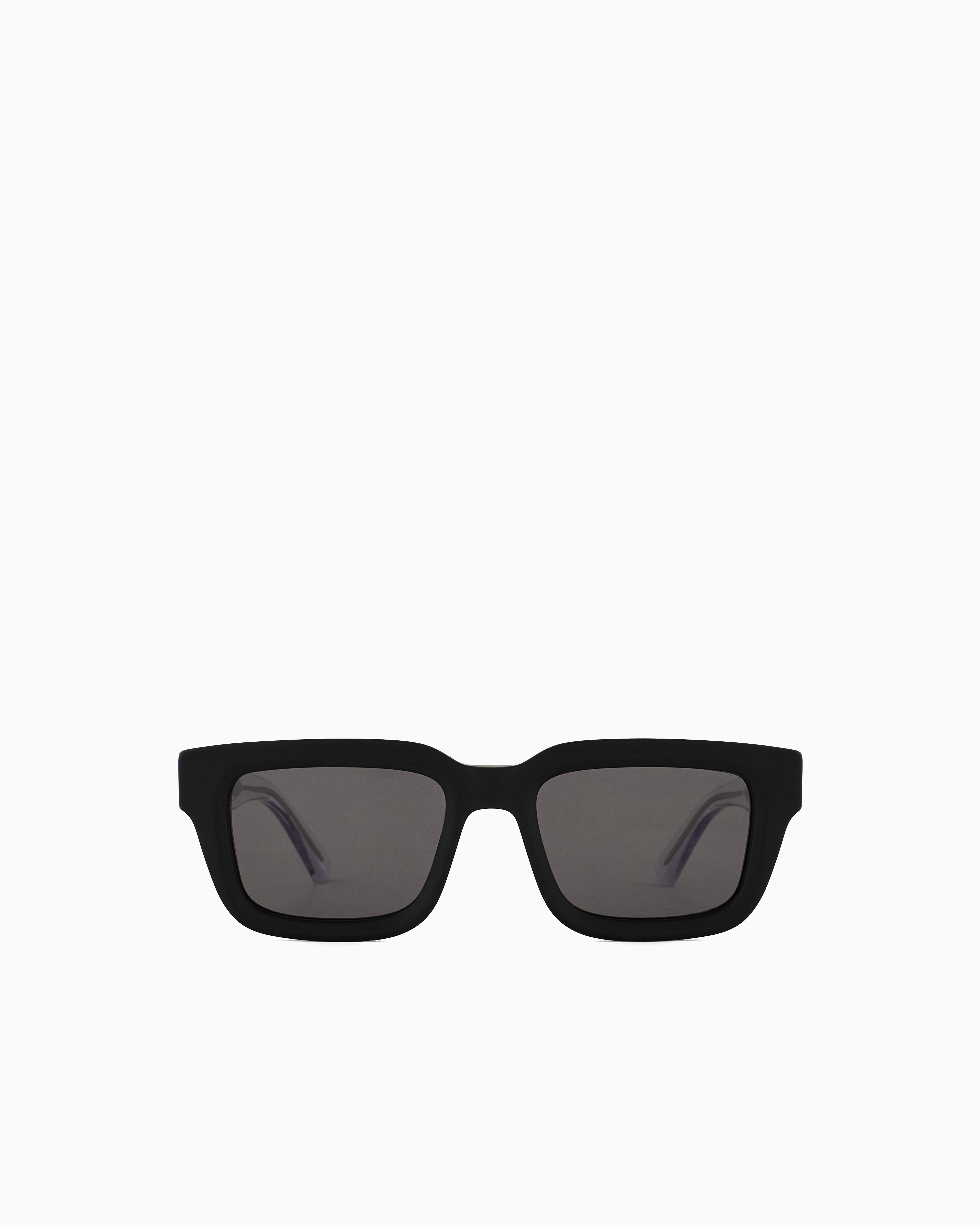 Emporio Armani Men's Black ’S Square Sunglasses