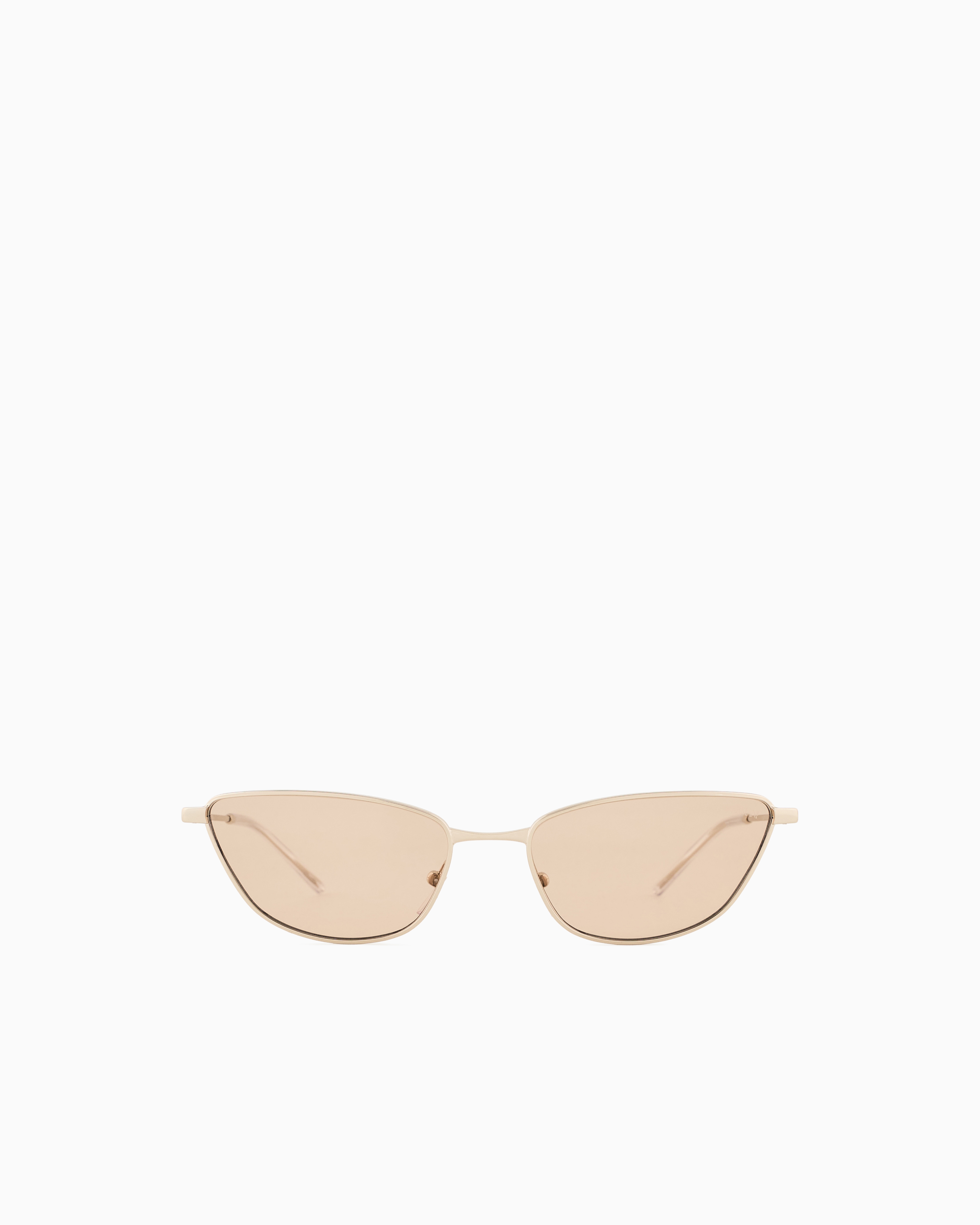 Emporio Armani Women's Gold ’S Cat-Eye Sunglasses