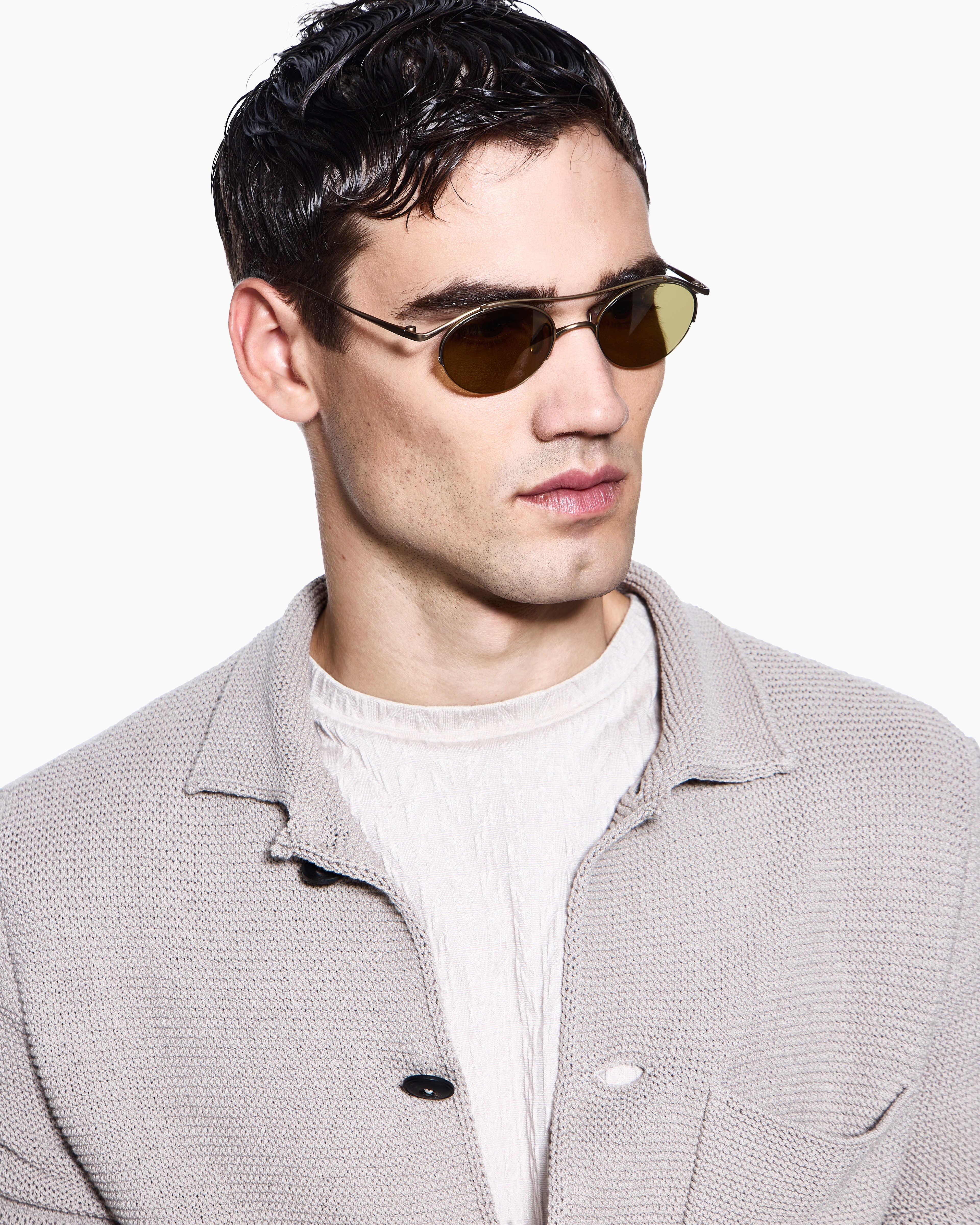 Giorgio Armani オーバル サングラス EMPORIO ARMANI エンポリオアルマーニ ヴィンテージ オーバル