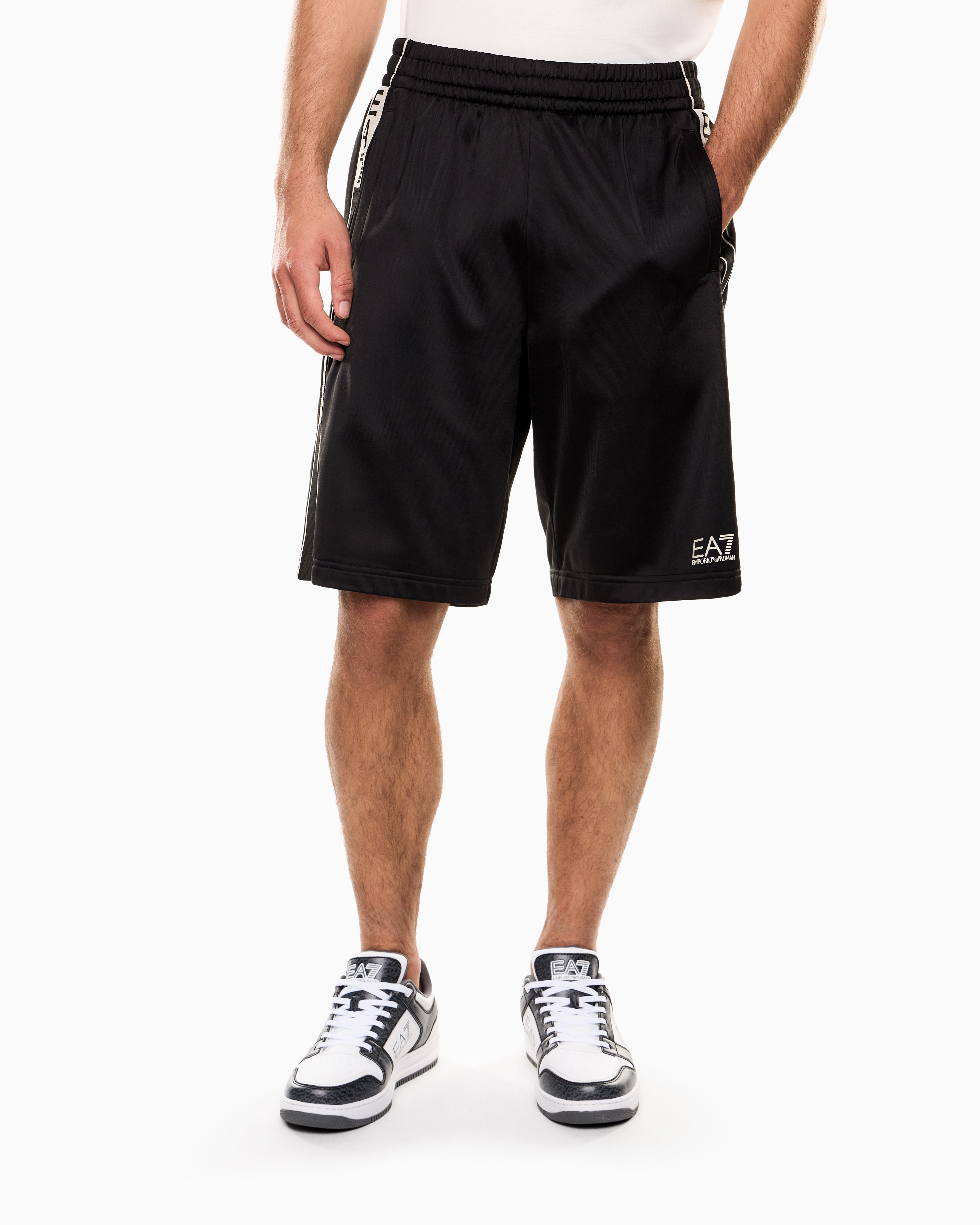Graphic Series Bermuda shorts in technical fabric | EA7