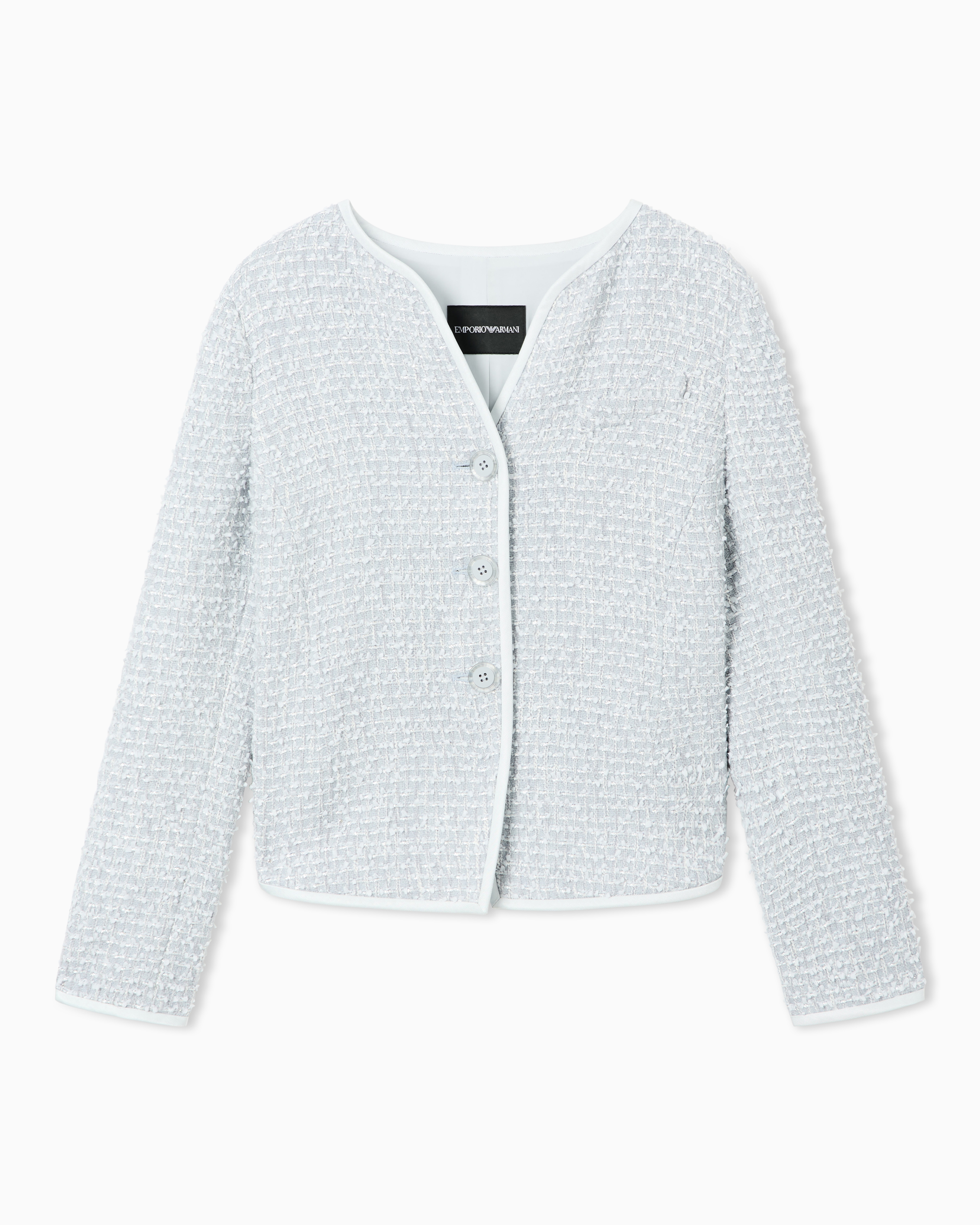 Emporio Armani Giacca In Tweed Lurex