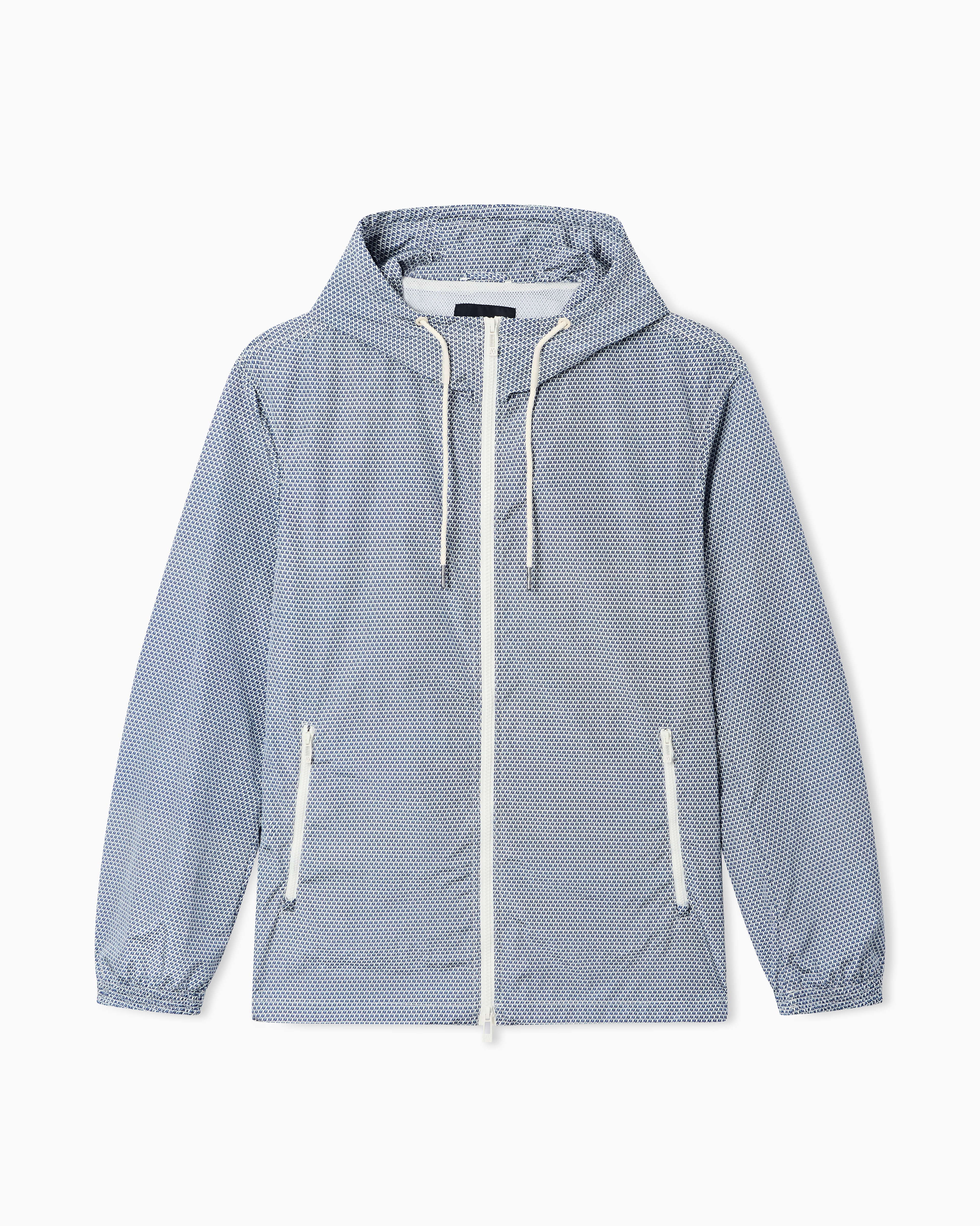 Armani Exchange Windbreakers In Tessuto Tecnico